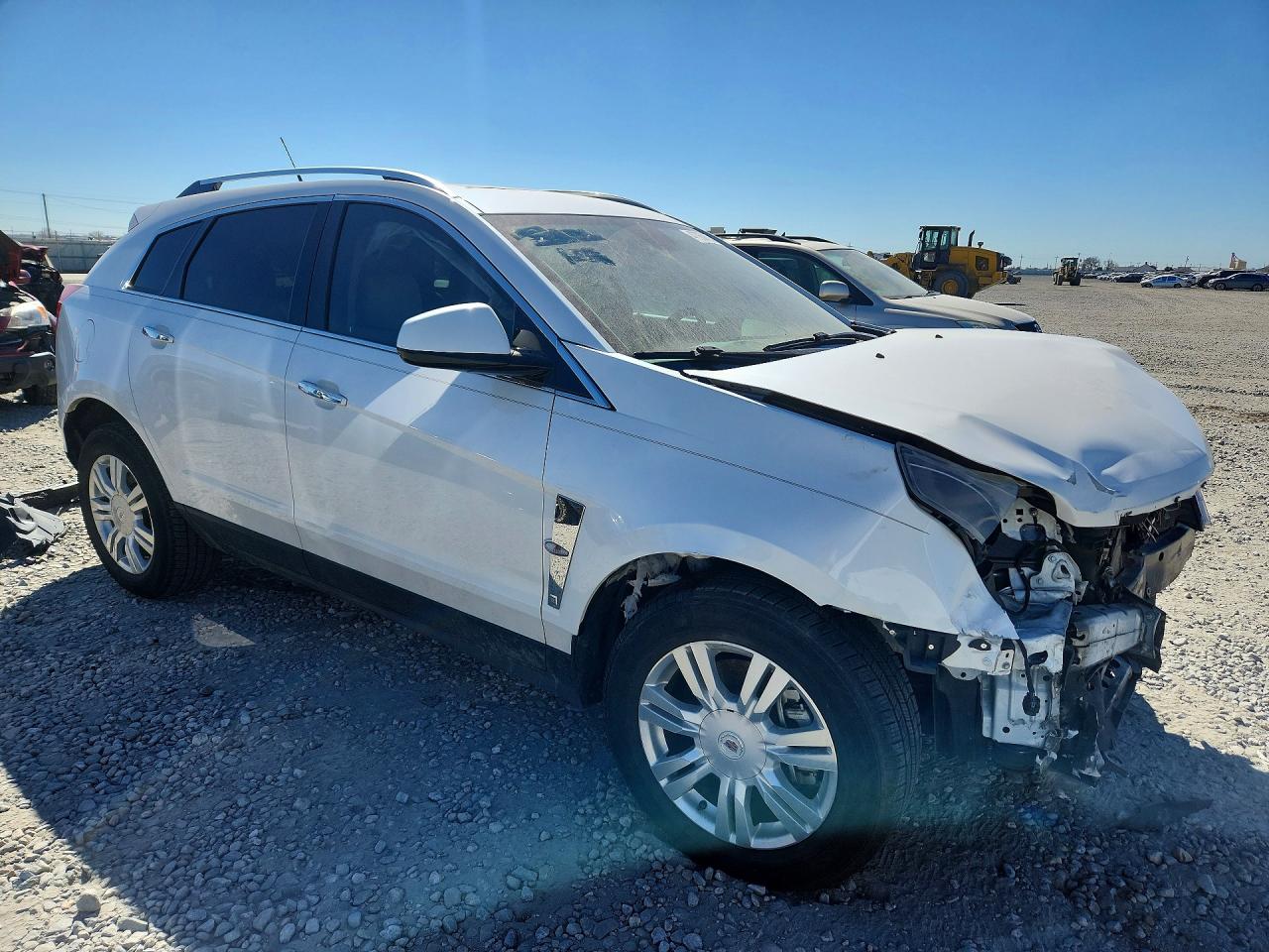 2011 Cadillac Srx Luxury Collection White vin: 3GYFNAEY6BS553788