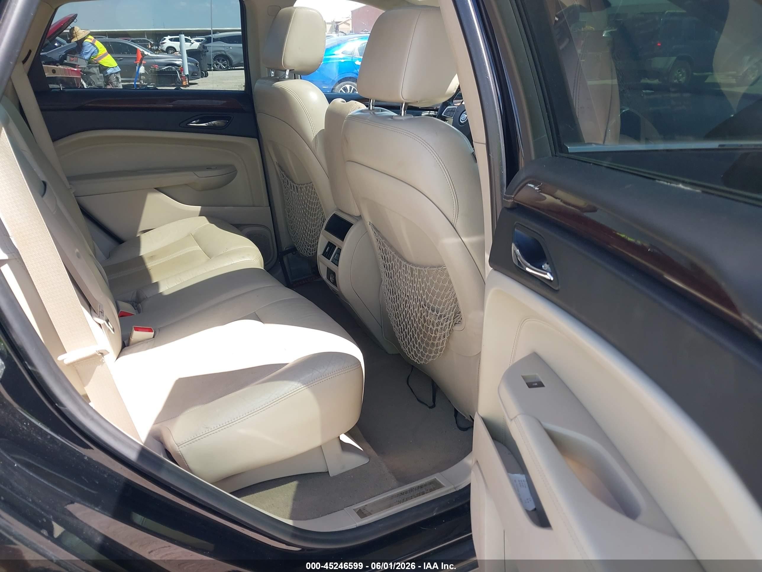 2011 Cadillac Srx Luxury Collection Черный vin: 3GYFNAEY6BS557551