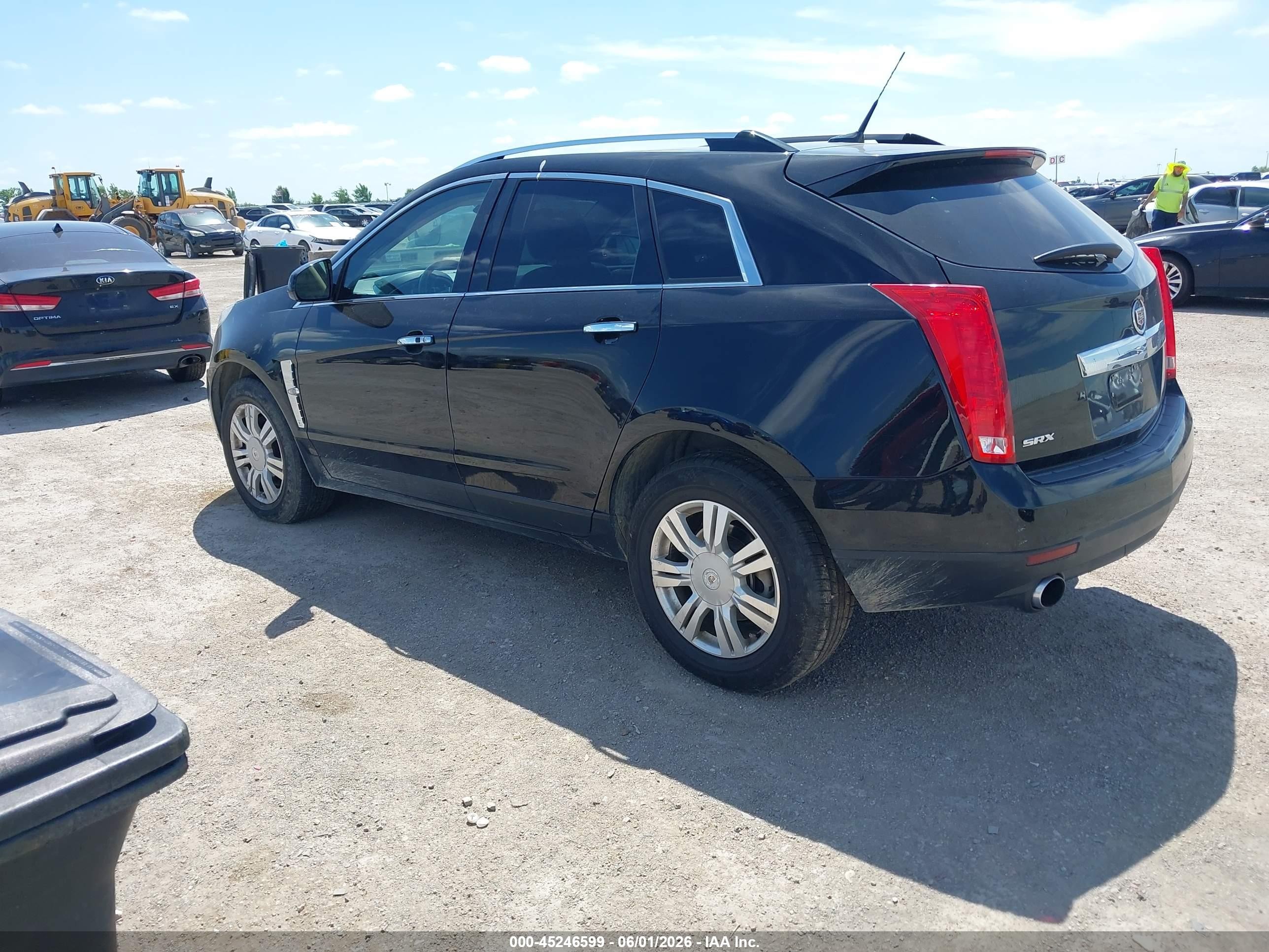 2011 Cadillac Srx Luxury Collection Черный vin: 3GYFNAEY6BS557551