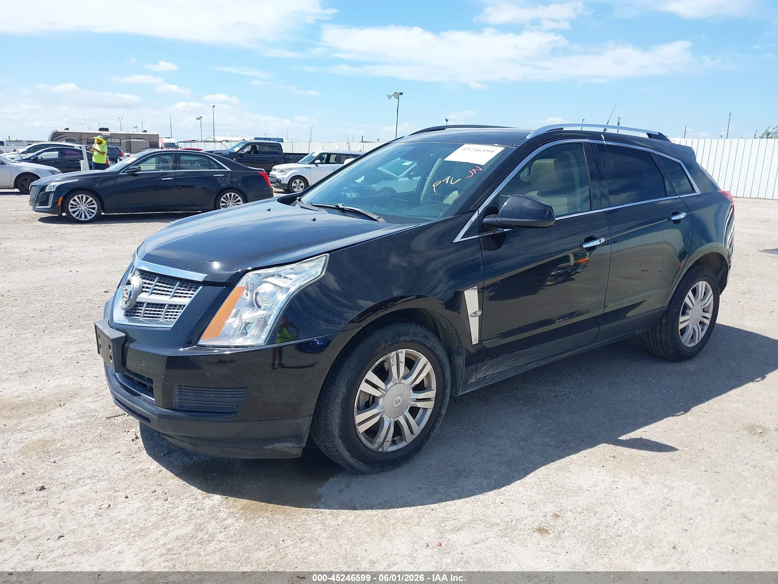 2011 Cadillac Srx Luxury Collection Черный vin: 3GYFNAEY6BS557551