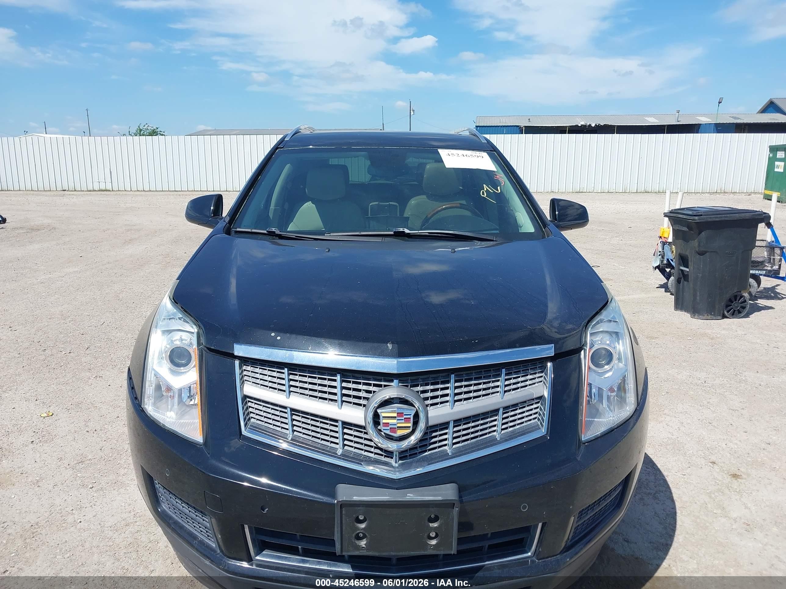 2011 Cadillac Srx Luxury Collection Черный vin: 3GYFNAEY6BS557551