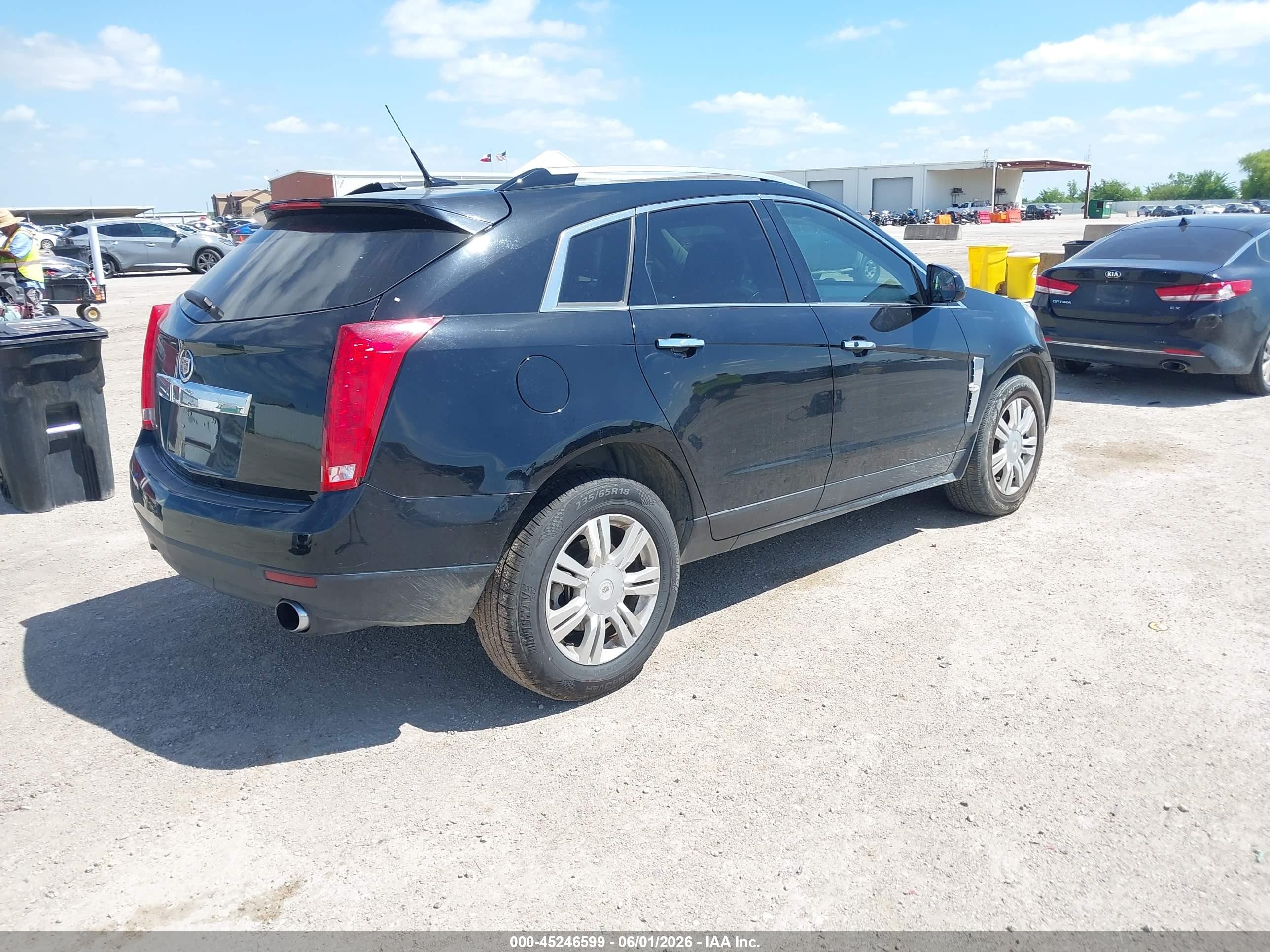 2011 Cadillac Srx Luxury Collection Черный vin: 3GYFNAEY6BS557551