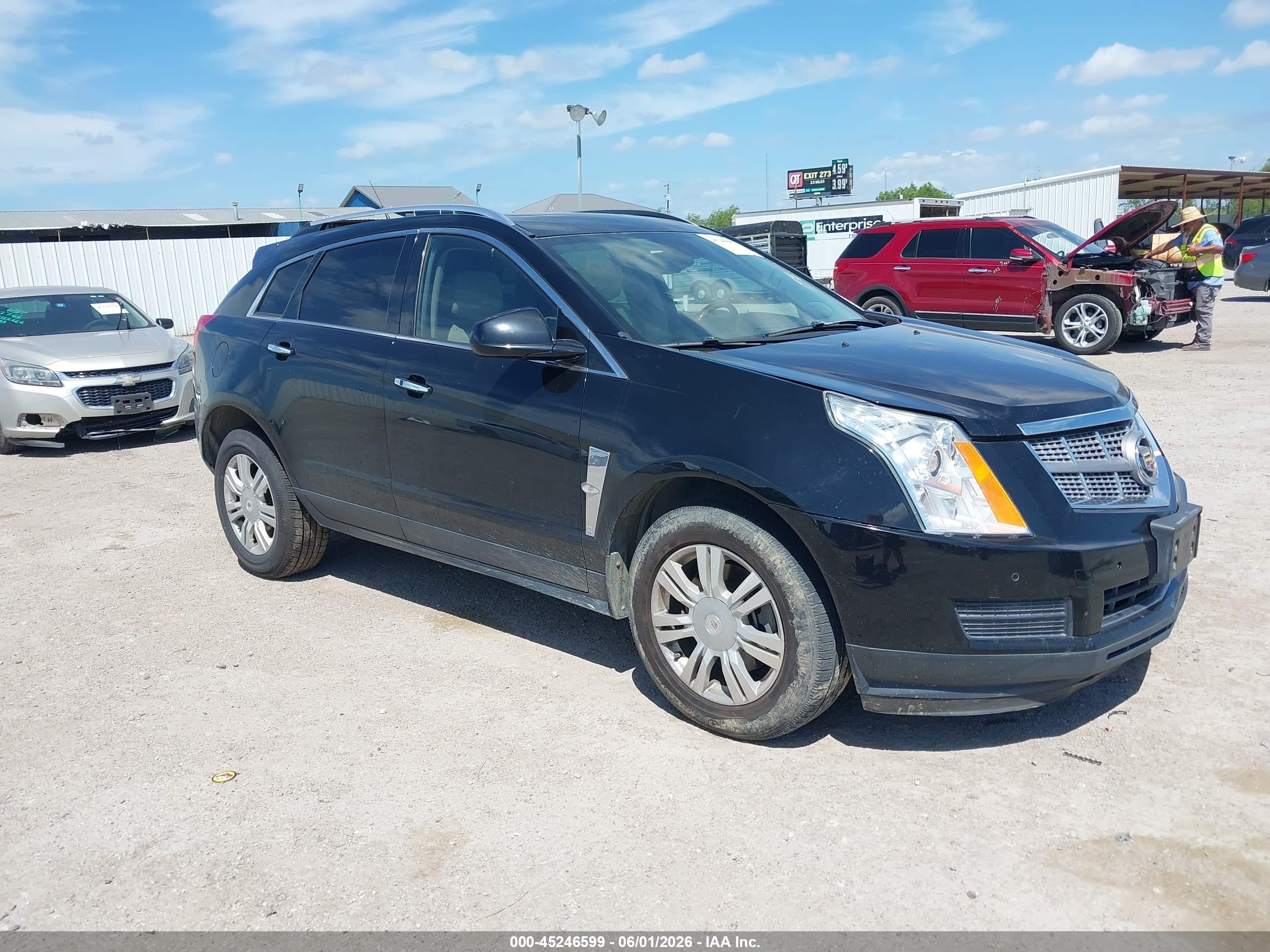 2011 Cadillac Srx Luxury Collection Черный vin: 3GYFNAEY6BS557551