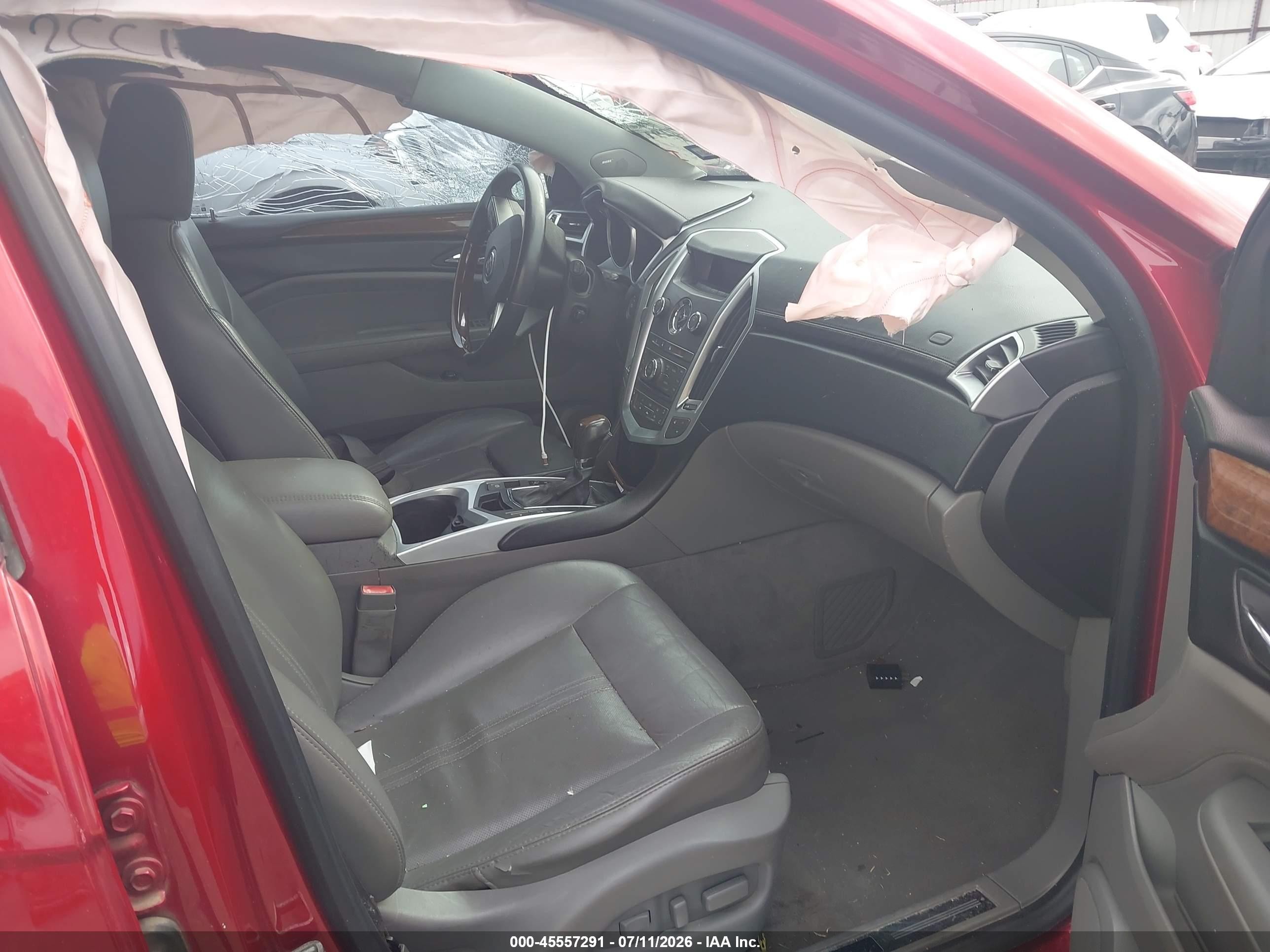 2011 Cadillac Srx Luxury Collection Burgundy vin: 3GYFNAEY6BS613505