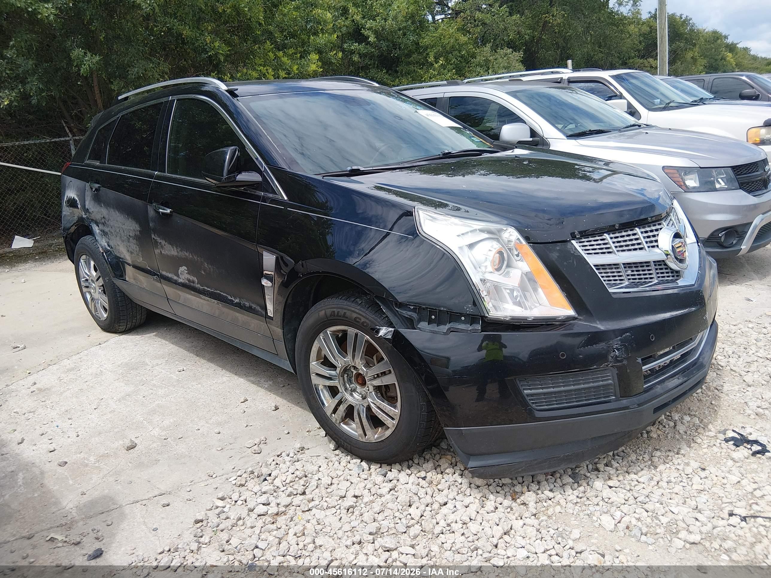 2011 Cadillac Srx Luxury Collection Black vin: 3GYFNAEY6BS640817