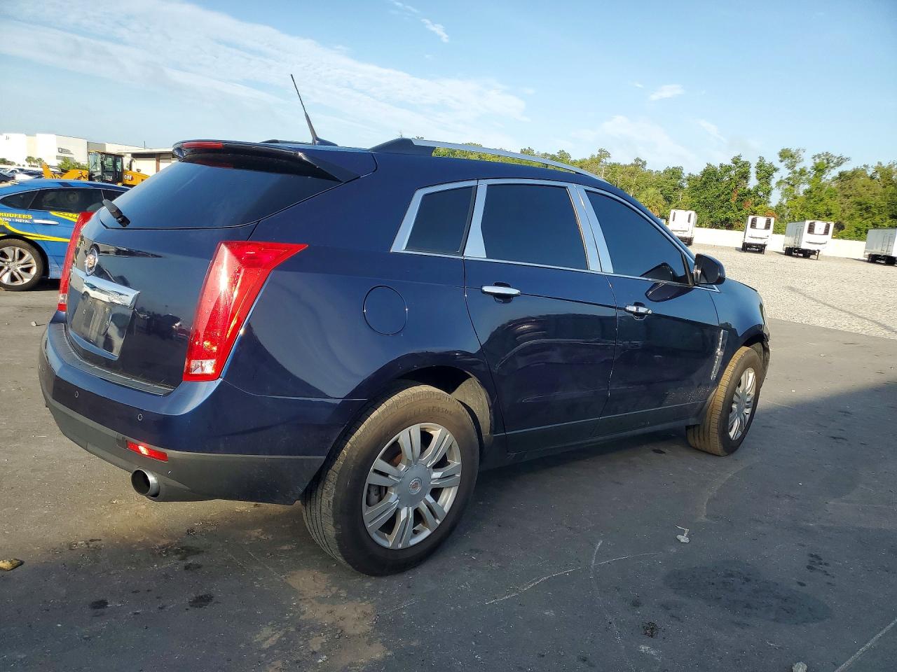 2011 Cadillac Srx Luxury Collection Синий vin: 3GYFNAEY6BS643488
