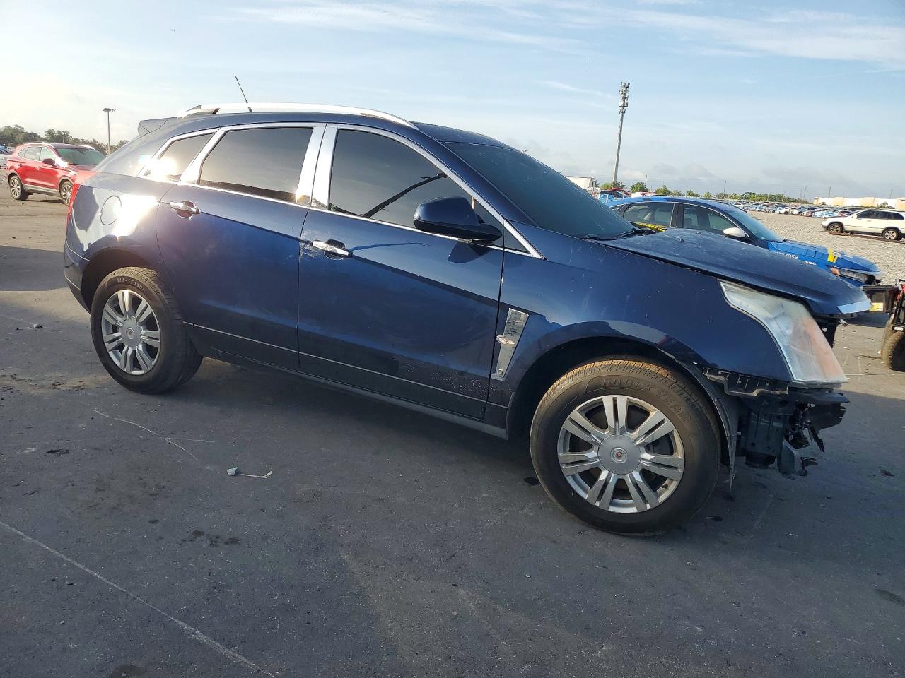 2011 Cadillac Srx Luxury Collection Синий vin: 3GYFNAEY6BS643488