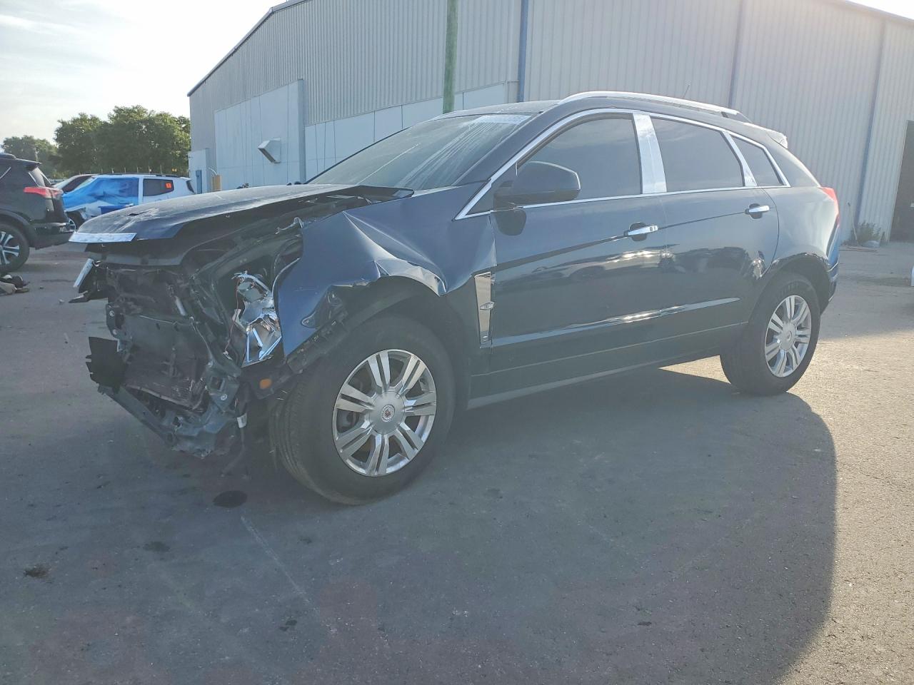 2011 Cadillac Srx Luxury Collection Blue vin: 3GYFNAEY6BS643488