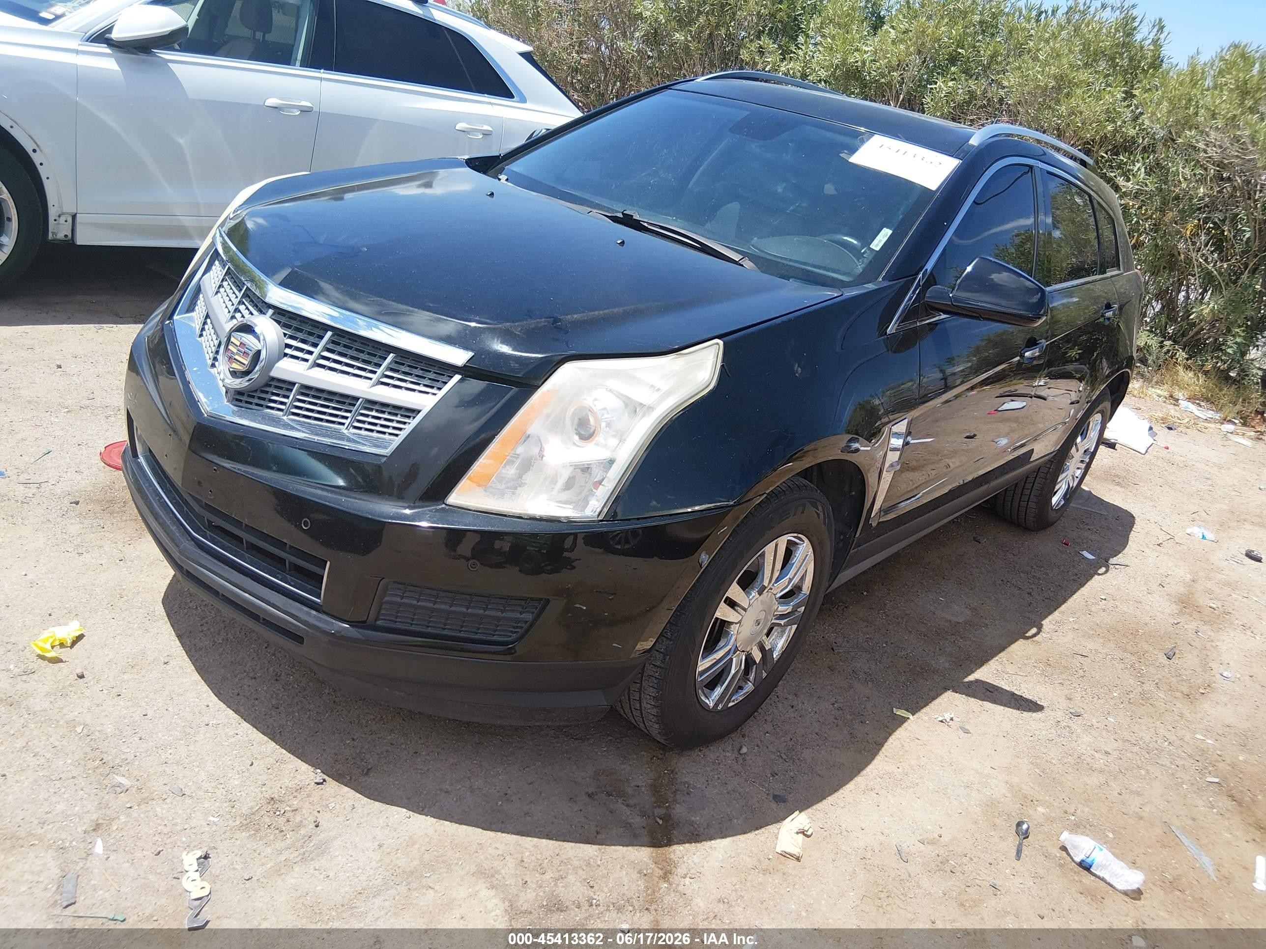 2011 Cadillac Srx Luxury Collection Black vin: 3GYFNAEY6BS663904