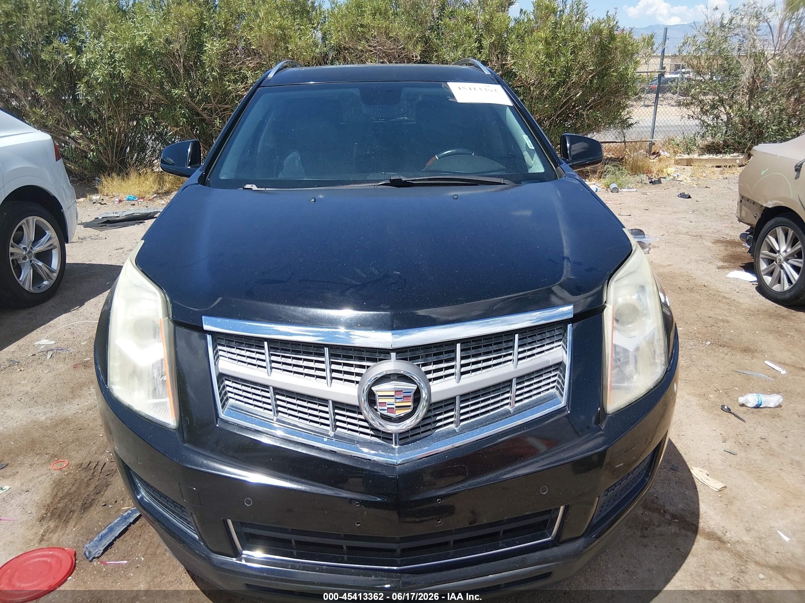 2011 Cadillac Srx Luxury Collection Black vin: 3GYFNAEY6BS663904