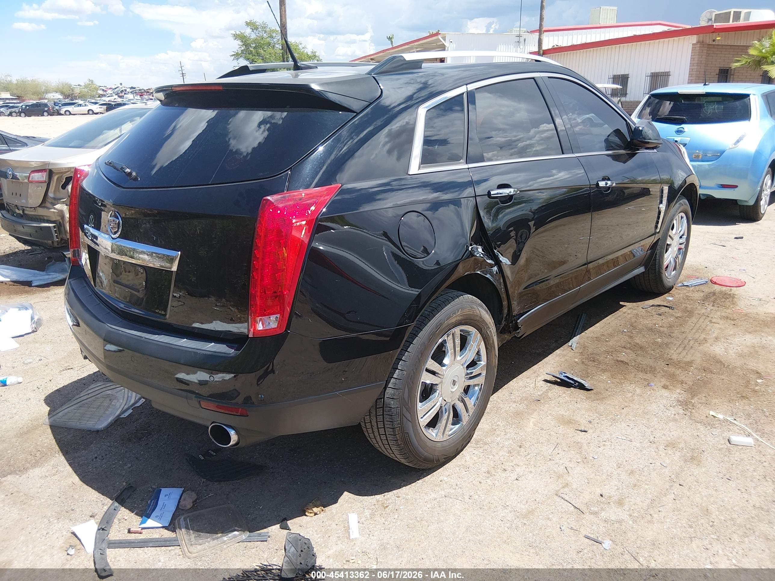 2011 Cadillac Srx Luxury Collection Black vin: 3GYFNAEY6BS663904