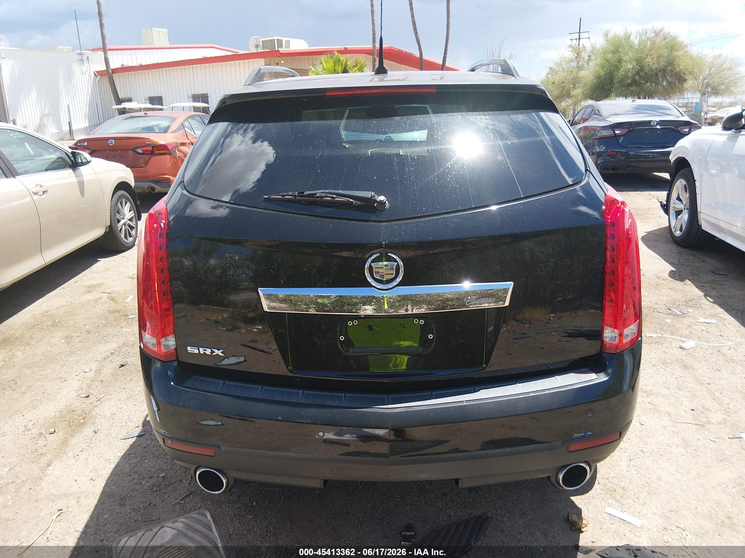 2011 Cadillac Srx Luxury Collection Black vin: 3GYFNAEY6BS663904