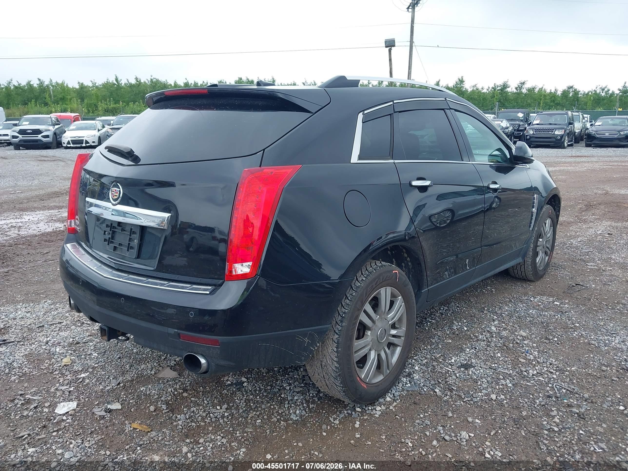 2010 Cadillac Srx Luxury Collection Черный vin: 3GYFNAEY7AS535458