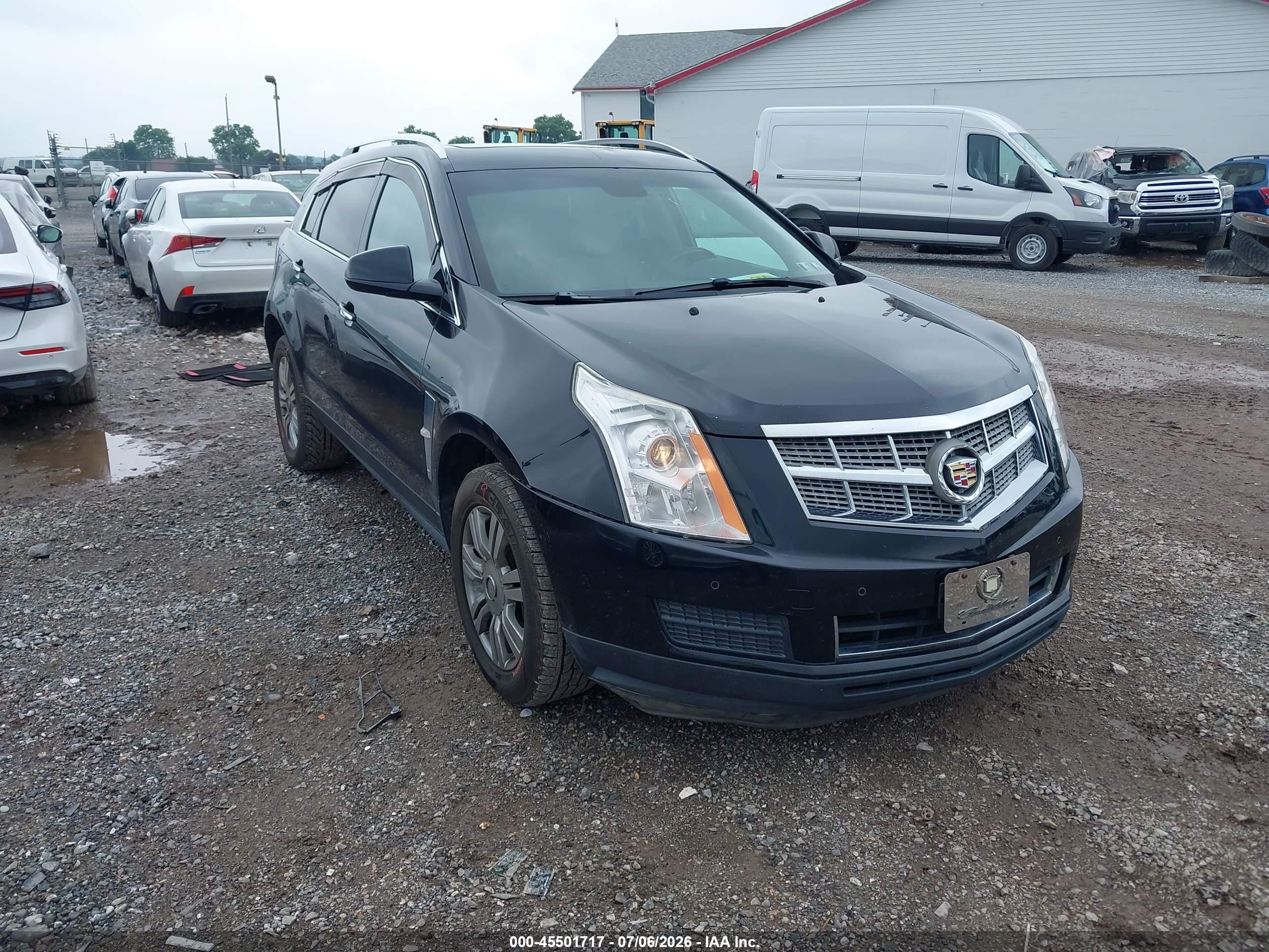 2010 Cadillac Srx Luxury Collection Черный vin: 3GYFNAEY7AS535458