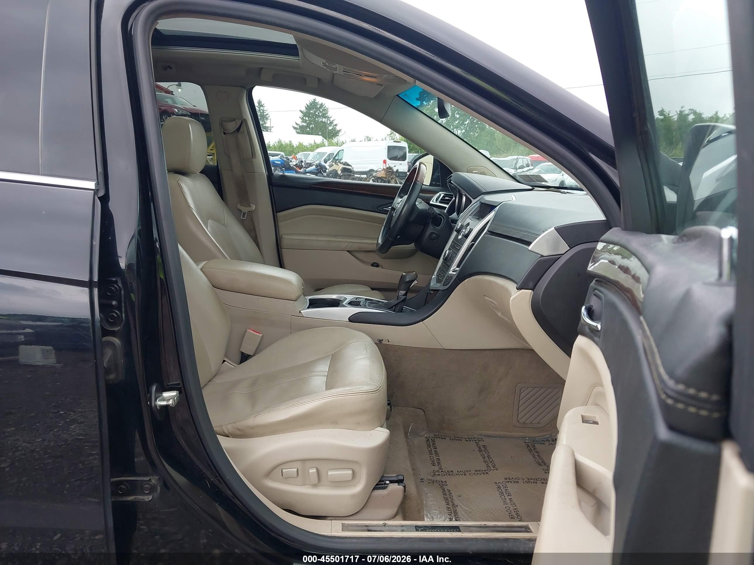 2010 Cadillac Srx Luxury Collection Черный vin: 3GYFNAEY7AS535458
