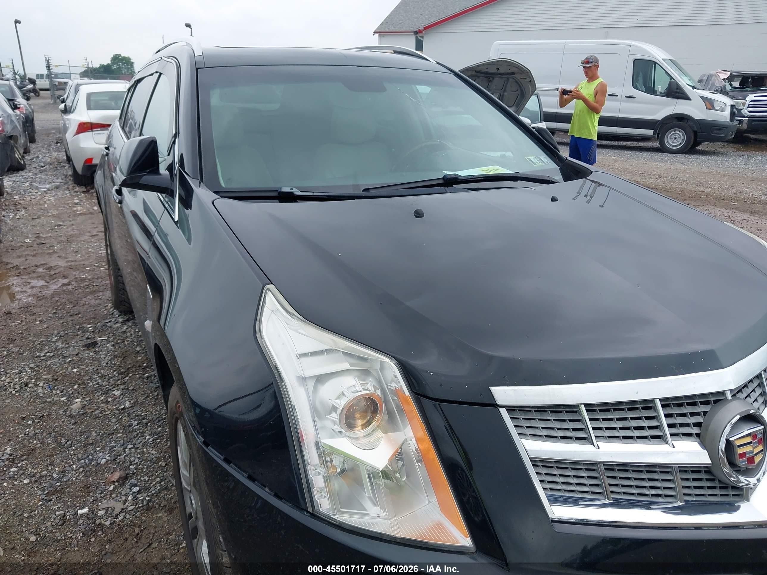 2010 Cadillac Srx Luxury Collection Черный vin: 3GYFNAEY7AS535458