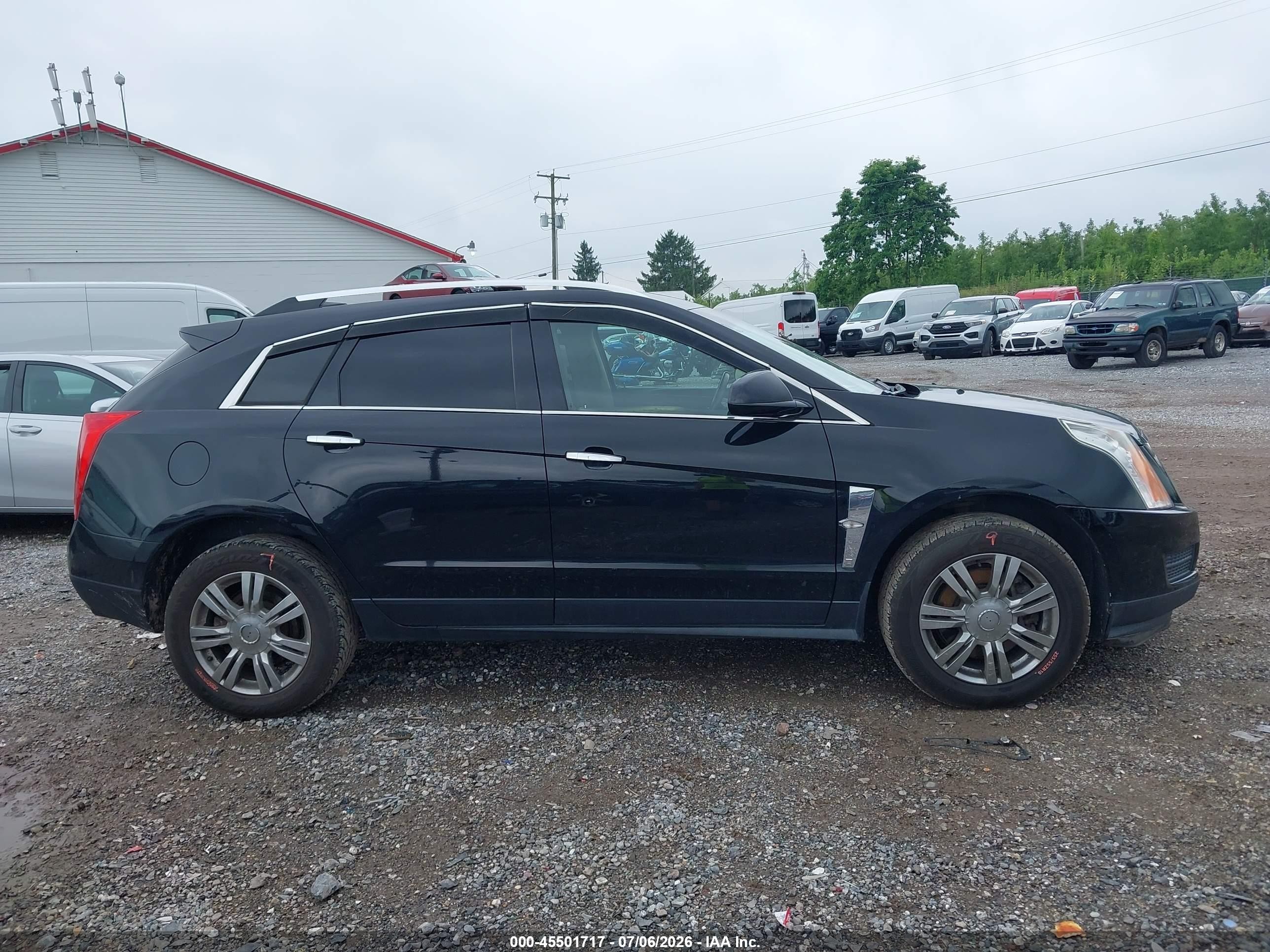 2010 Cadillac Srx Luxury Collection Черный vin: 3GYFNAEY7AS535458