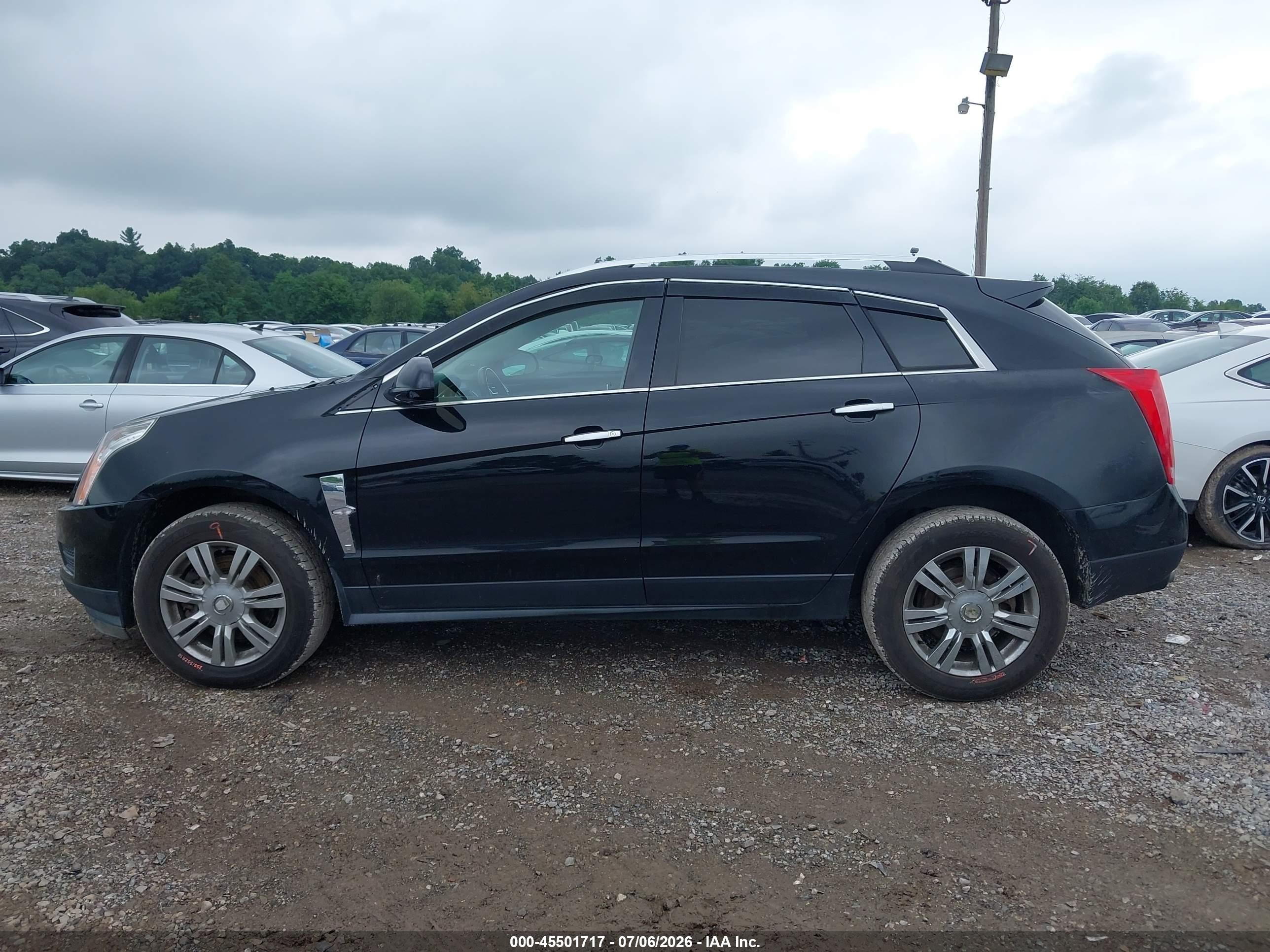 2010 Cadillac Srx Luxury Collection Черный vin: 3GYFNAEY7AS535458