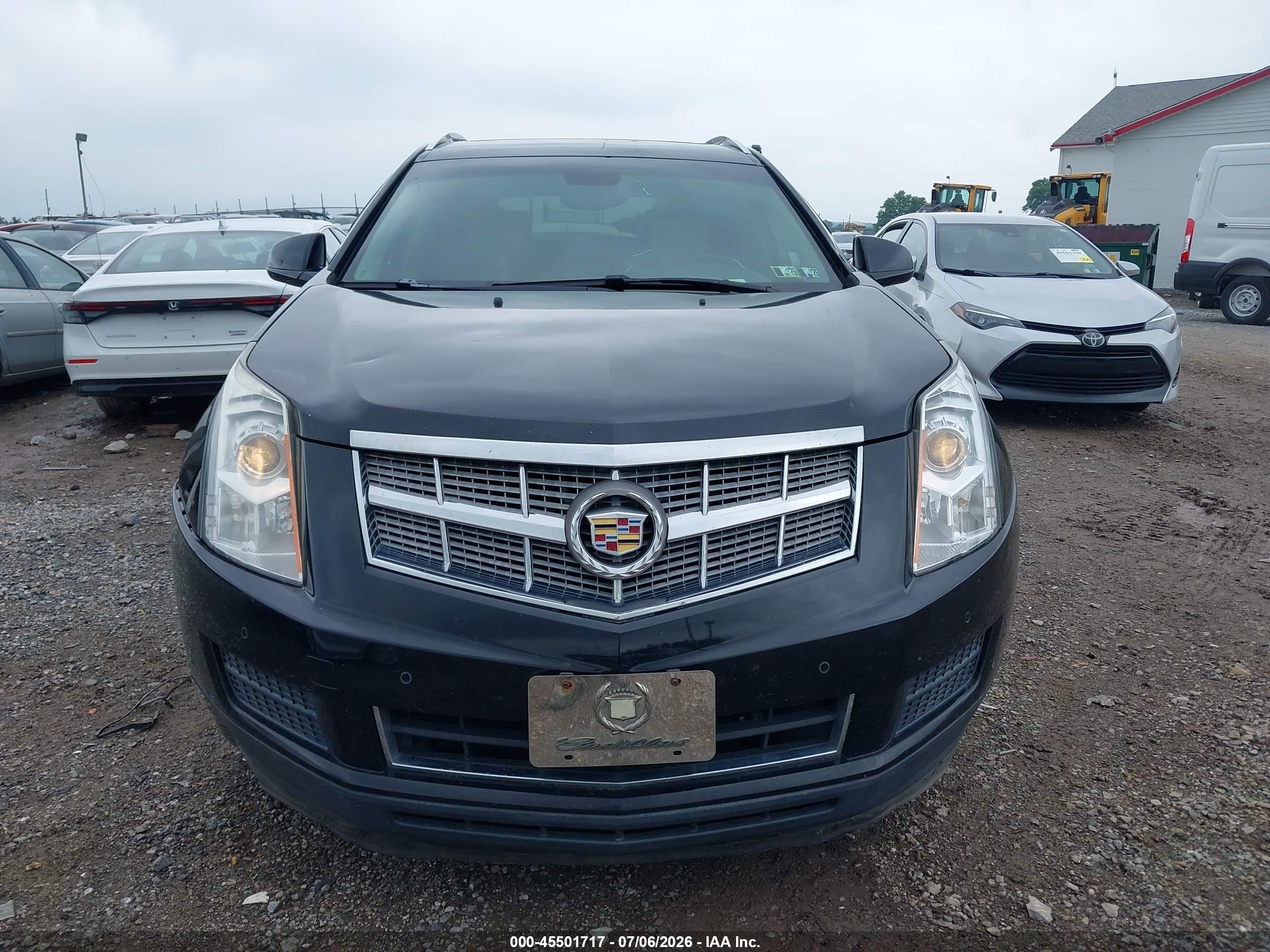 2010 Cadillac Srx Luxury Collection Черный vin: 3GYFNAEY7AS535458