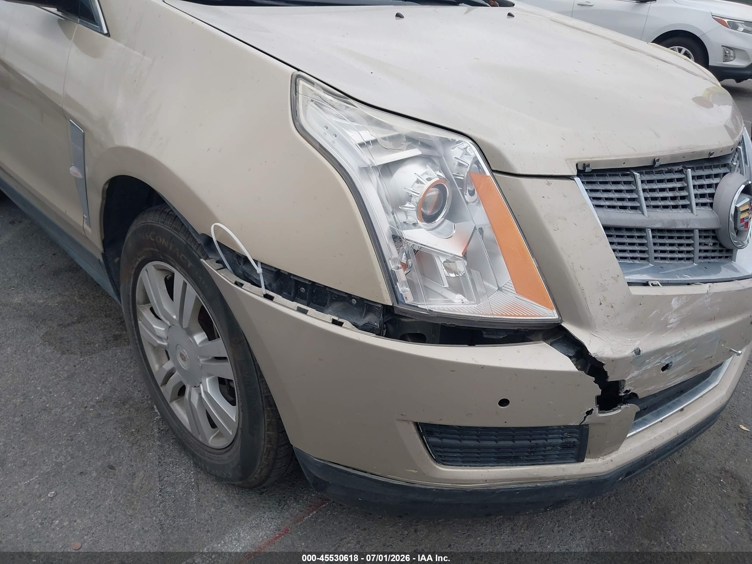 2010 Cadillac Srx Luxury Collection Gold vin: 3GYFNAEY7AS578326