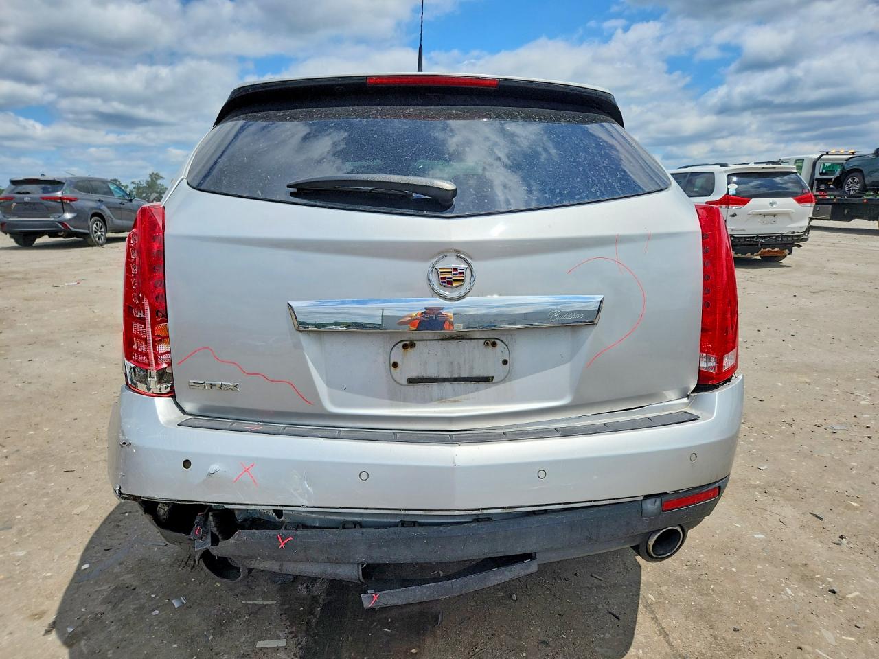 2010 Cadillac Srx Luxury Collection Серебряный vin: 3GYFNAEY7AS599645