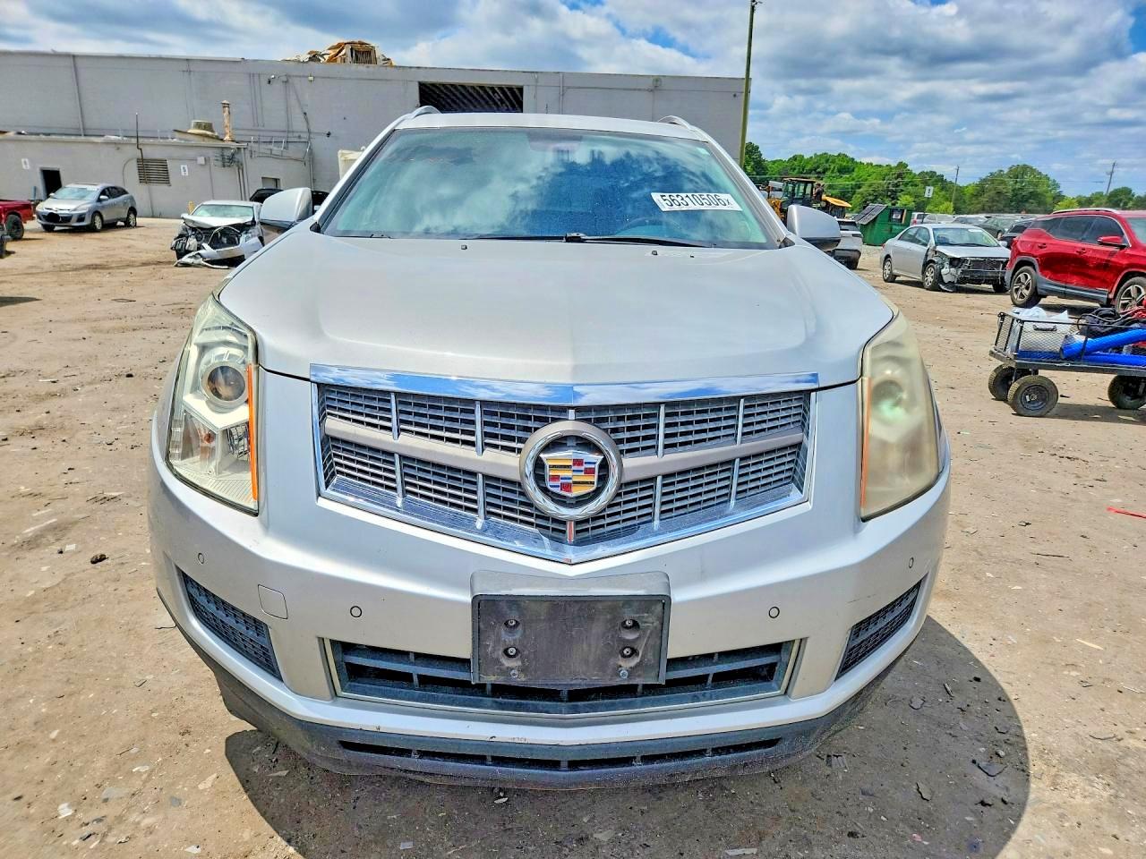 2010 Cadillac Srx Luxury Collection Серебряный vin: 3GYFNAEY7AS599645
