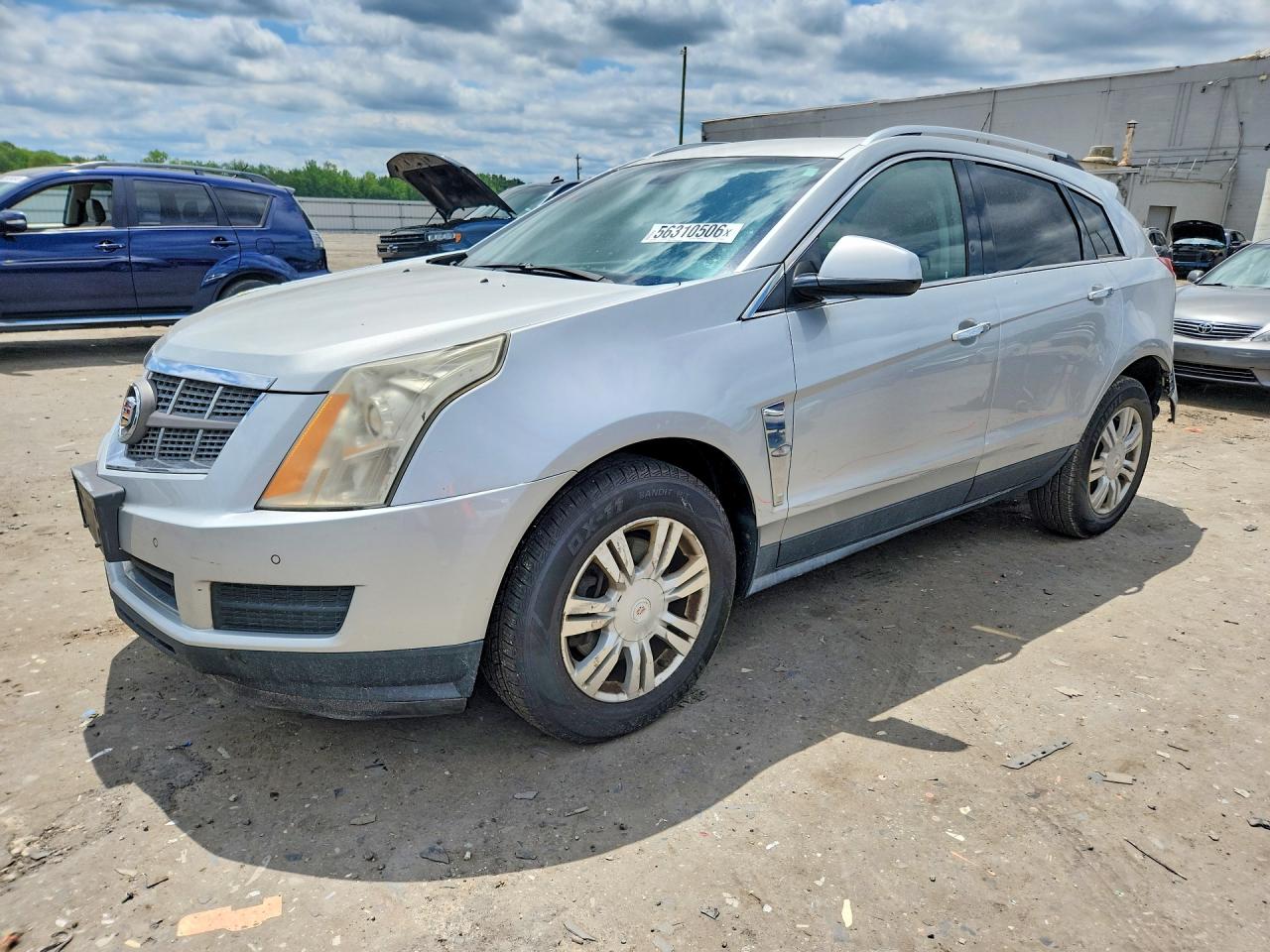 2010 Cadillac Srx Luxury Collection Серебряный vin: 3GYFNAEY7AS599645