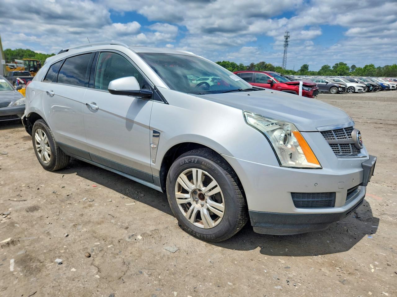 2010 Cadillac Srx Luxury Collection Серебряный vin: 3GYFNAEY7AS599645