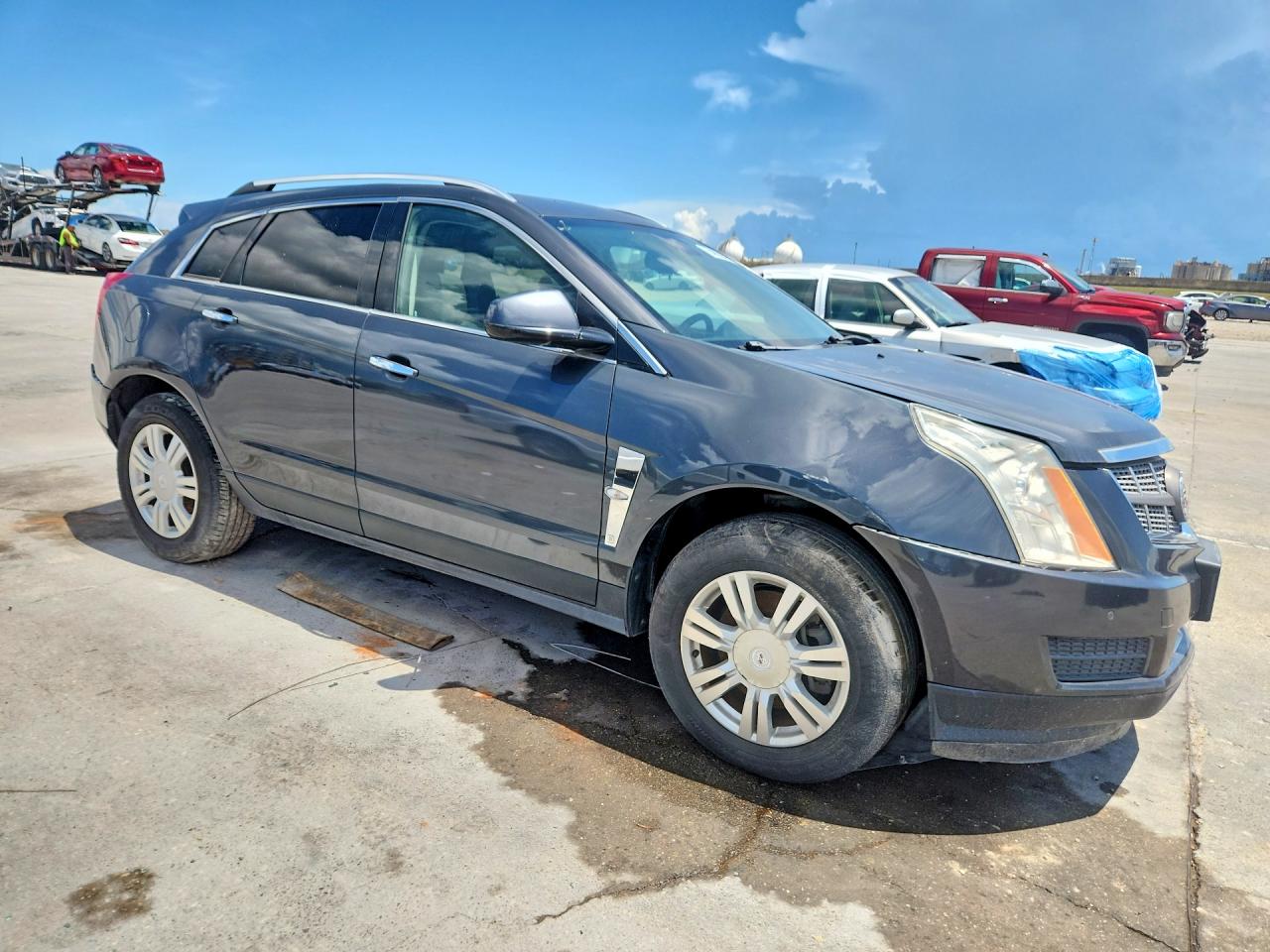 2010 Cadillac Srx Luxury Collection Charcoal vin: 3GYFNAEY7AS628741