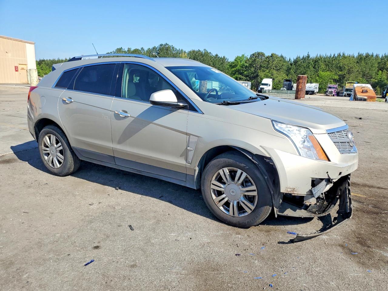 2011 Cadillac Srx Luxury Collection Gold vin: 3GYFNAEY7BS644777
