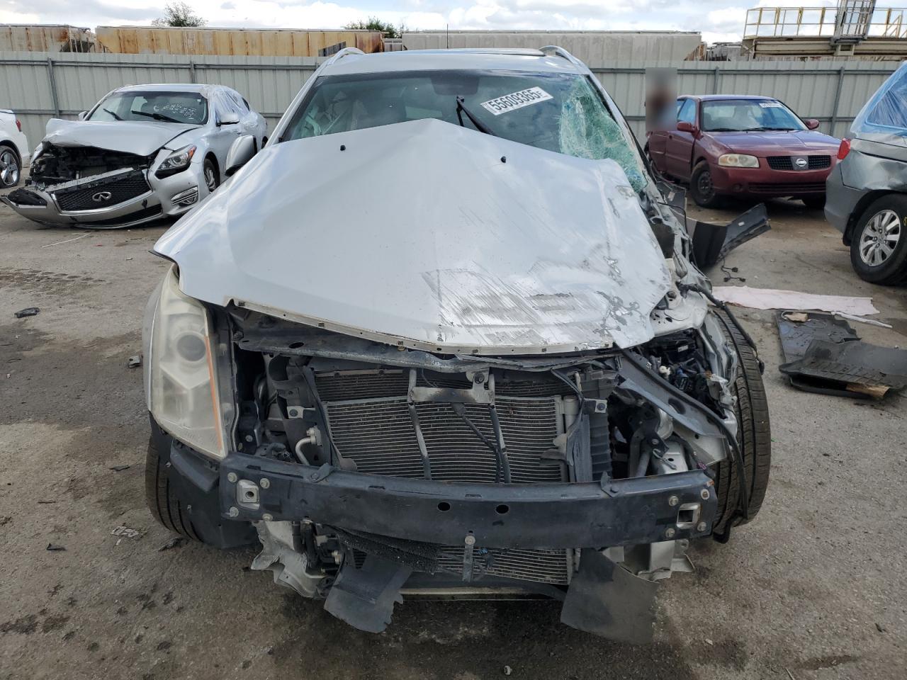 2010 Cadillac Srx Luxury Collection Silver vin: 3GYFNAEY8AS522282
