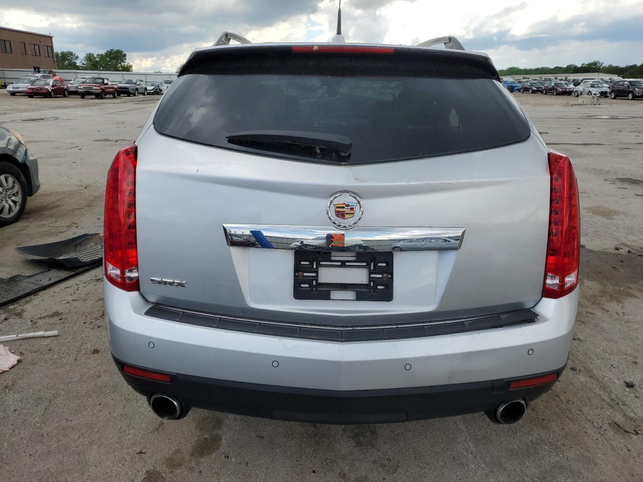 2010 Cadillac Srx Luxury Collection Silver vin: 3GYFNAEY8AS522282