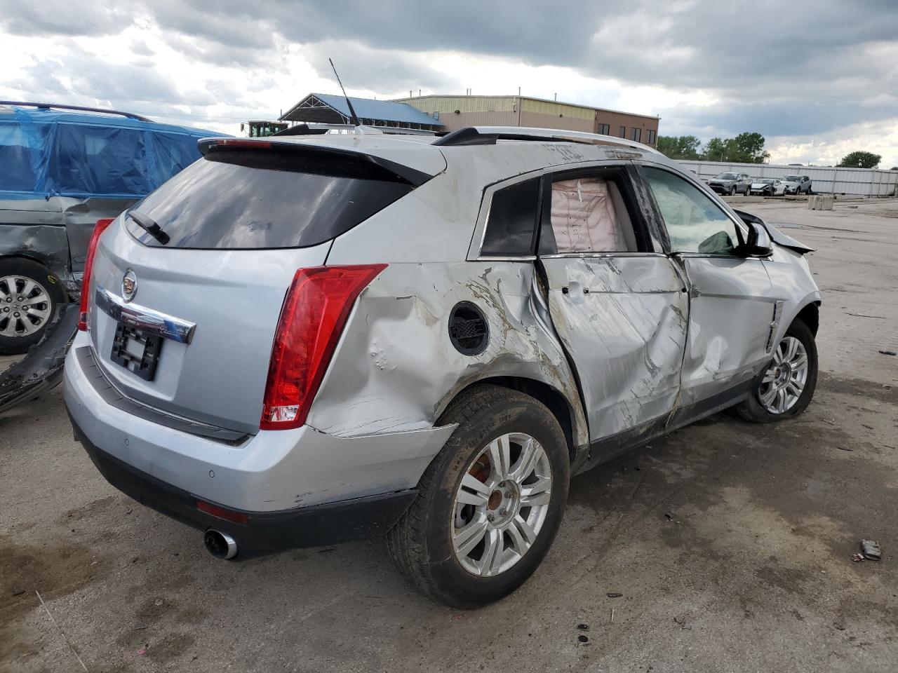 2010 Cadillac Srx Luxury Collection Silver vin: 3GYFNAEY8AS522282