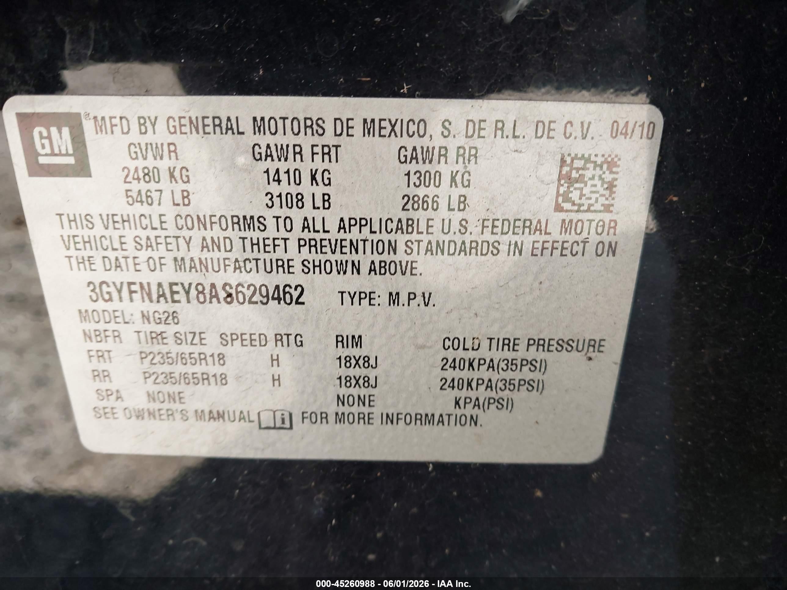2010 Cadillac Srx Luxury Collection Black vin: 3GYFNAEY8AS629462