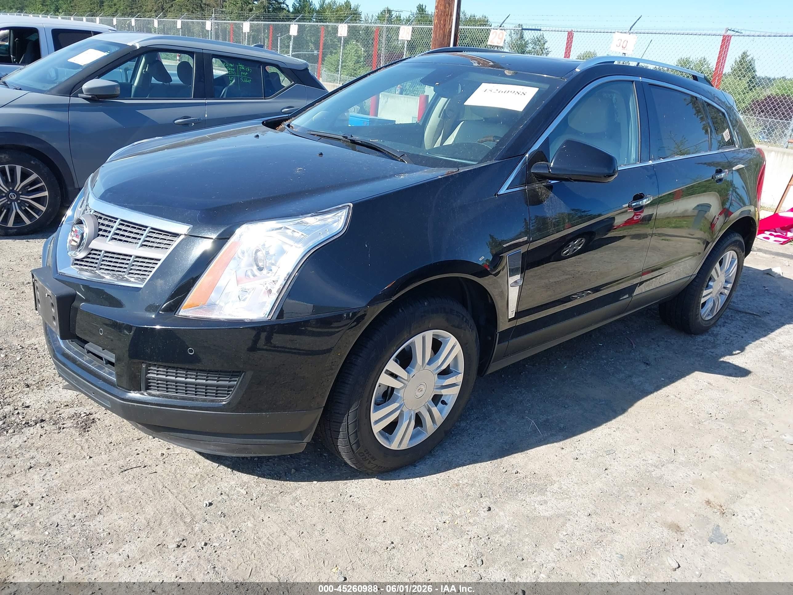 2010 Cadillac Srx Luxury Collection Black vin: 3GYFNAEY8AS629462