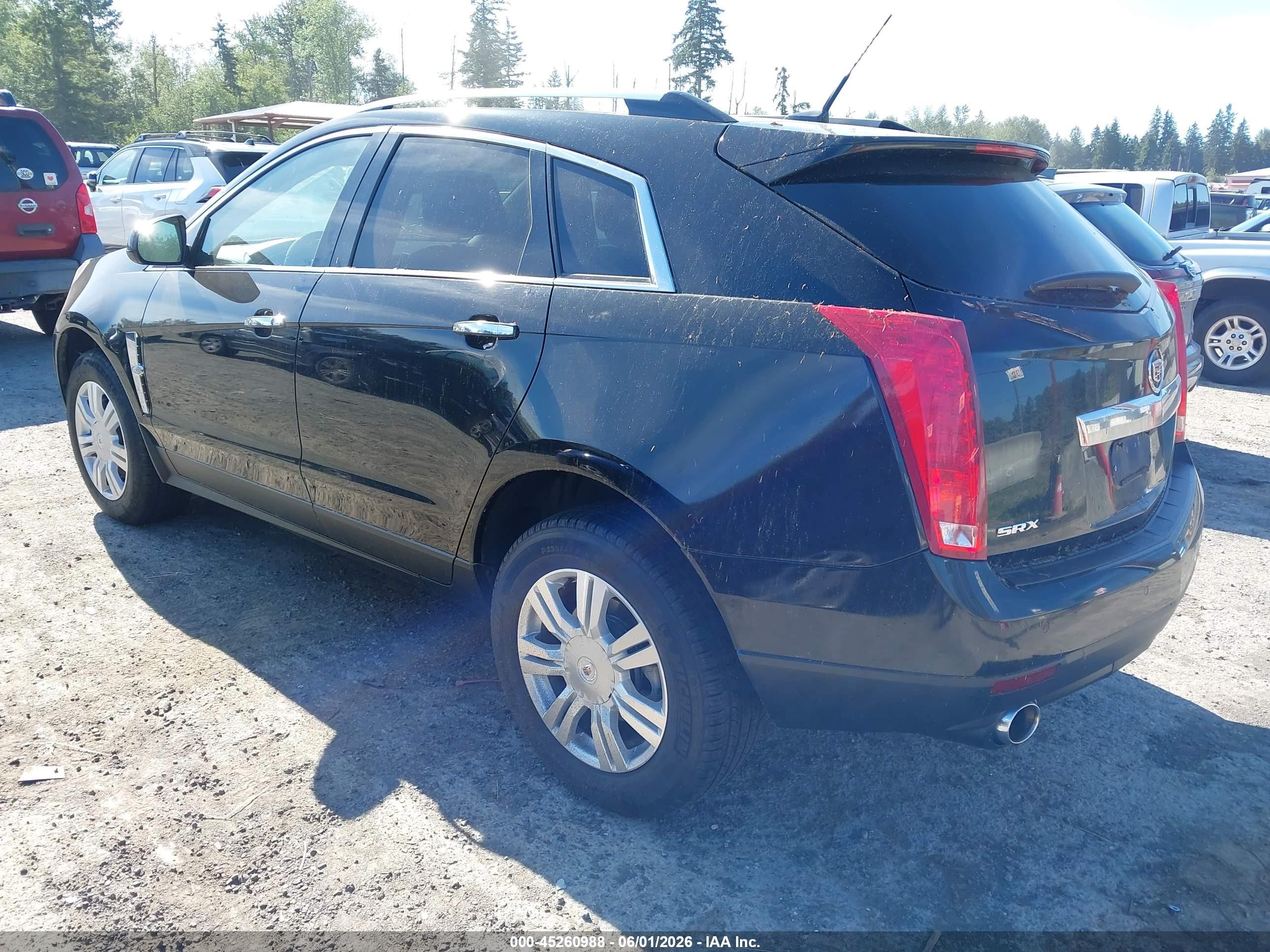 2010 Cadillac Srx Luxury Collection Black vin: 3GYFNAEY8AS629462