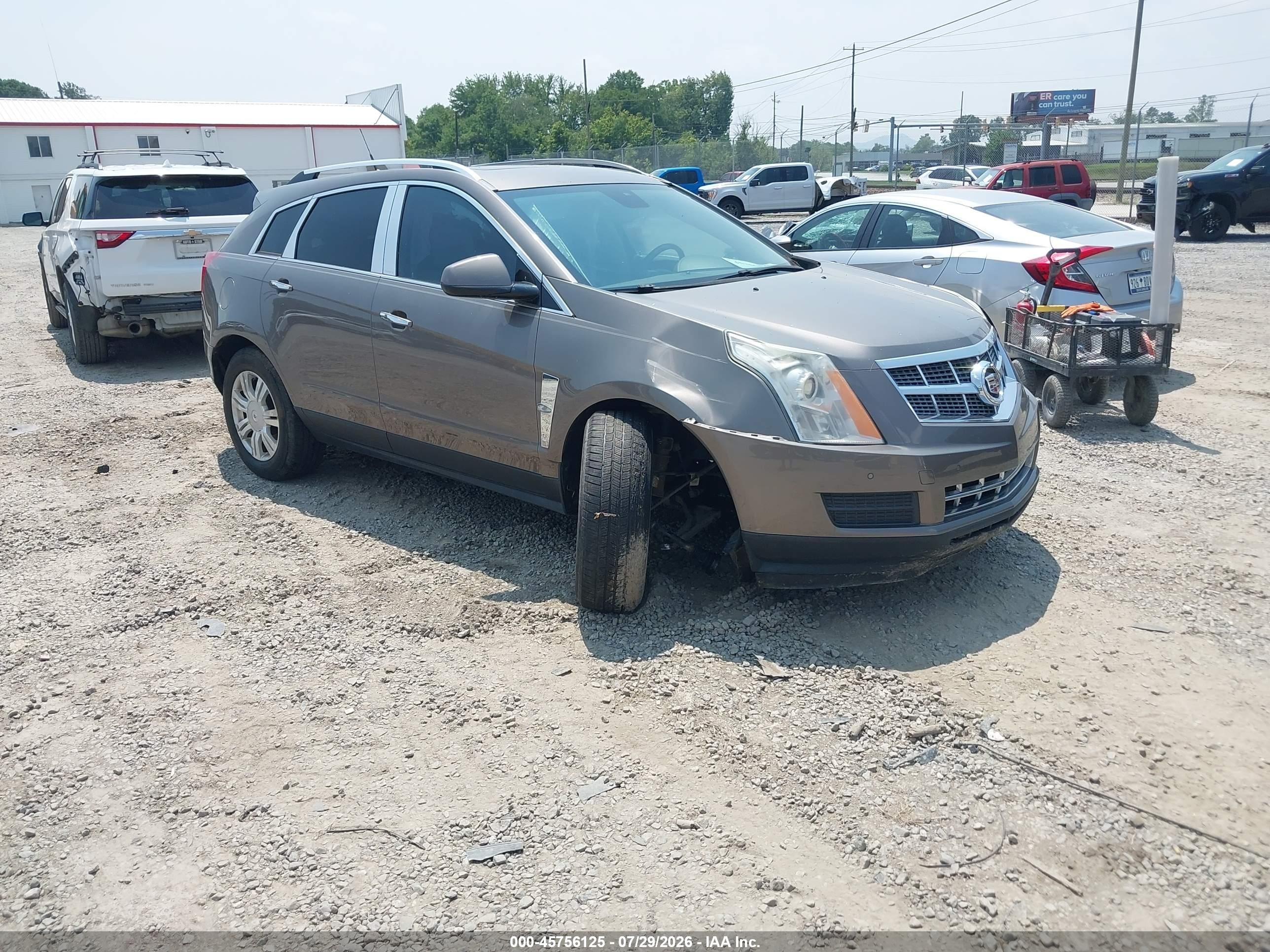 2011 Cadillac Srx Luxury Collection Champagne vin: 3GYFNAEY8BS625106