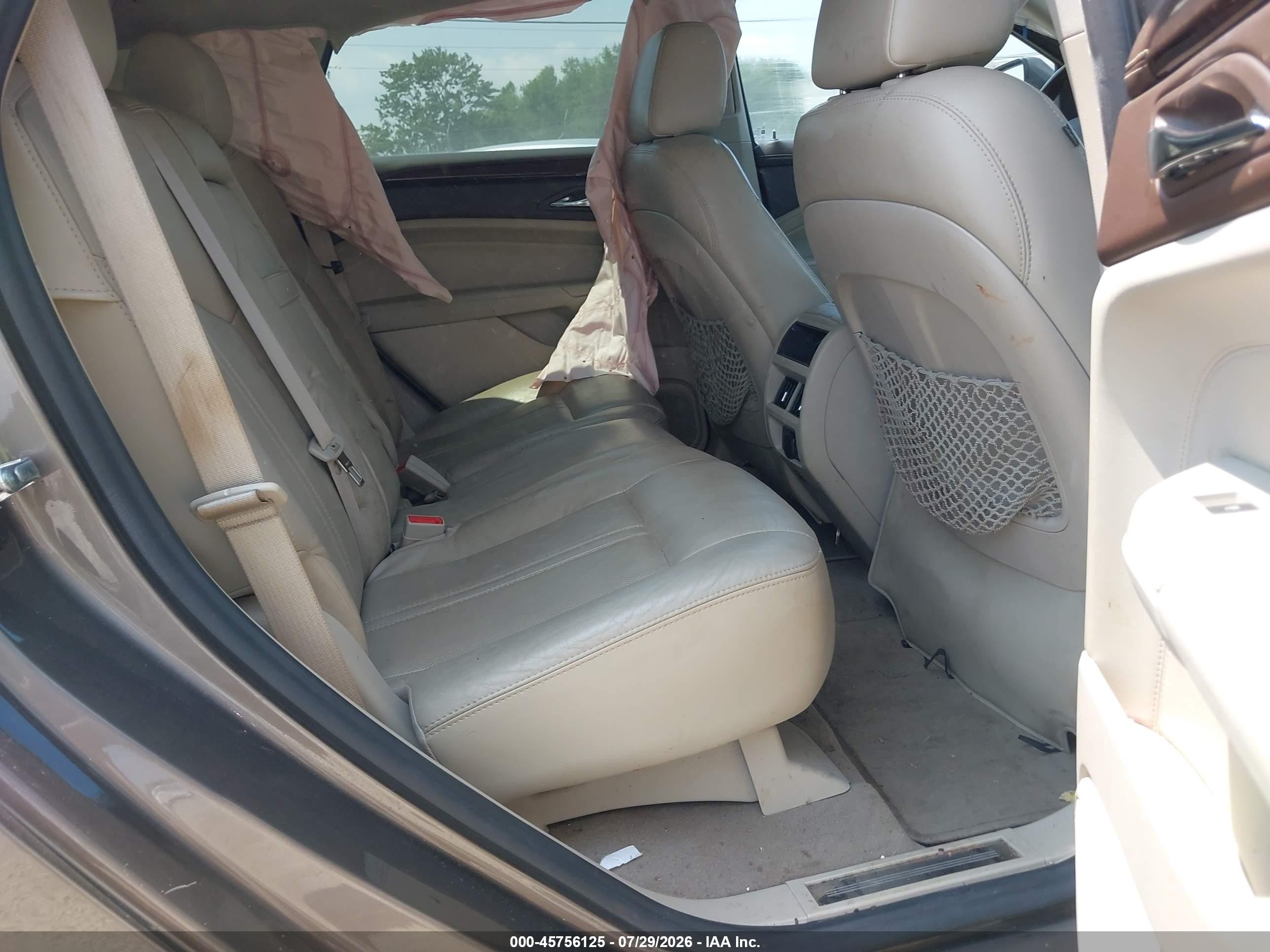 2011 Cadillac Srx Luxury Collection Champagne vin: 3GYFNAEY8BS625106