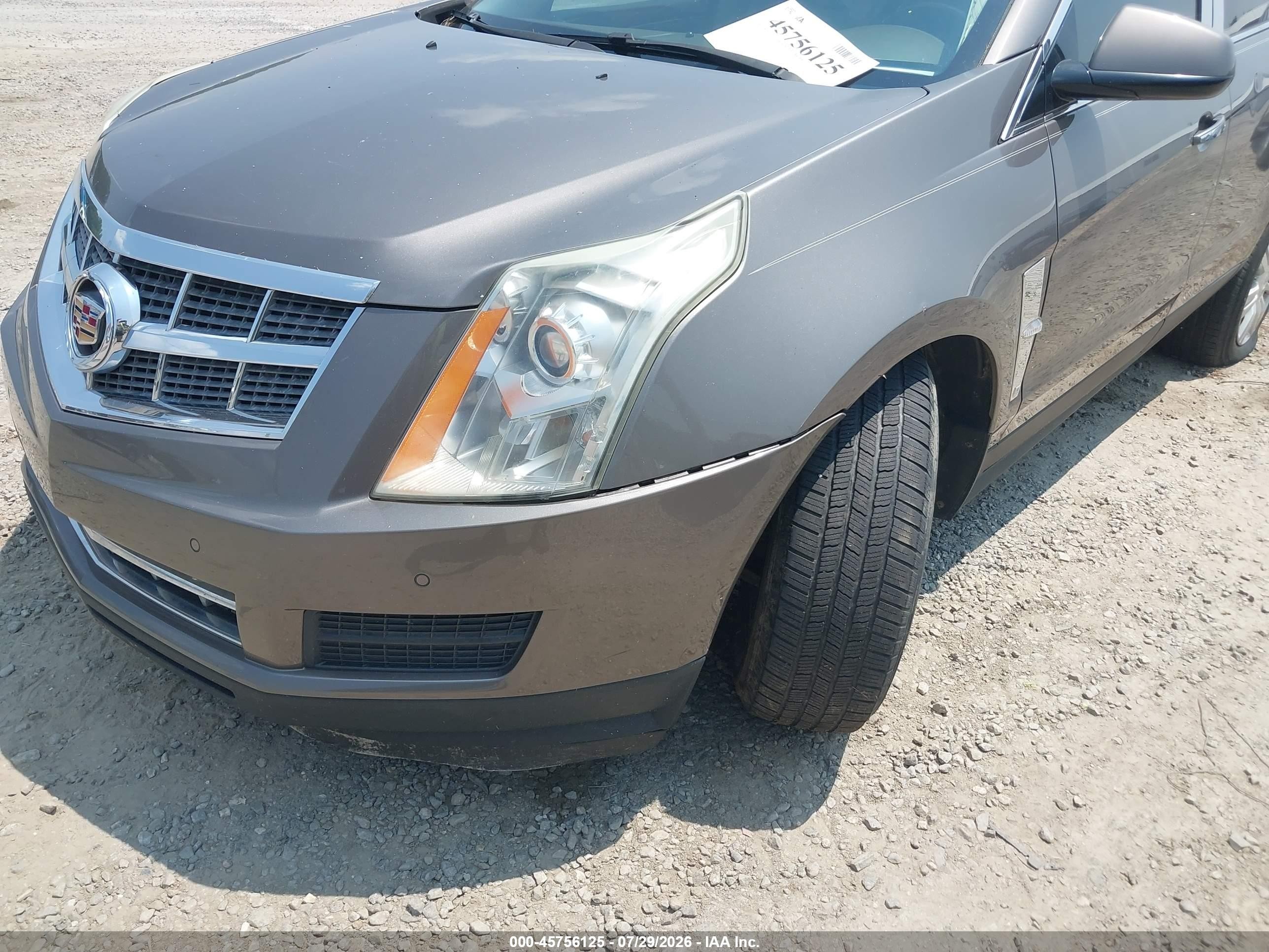 2011 Cadillac Srx Luxury Collection Champagne vin: 3GYFNAEY8BS625106