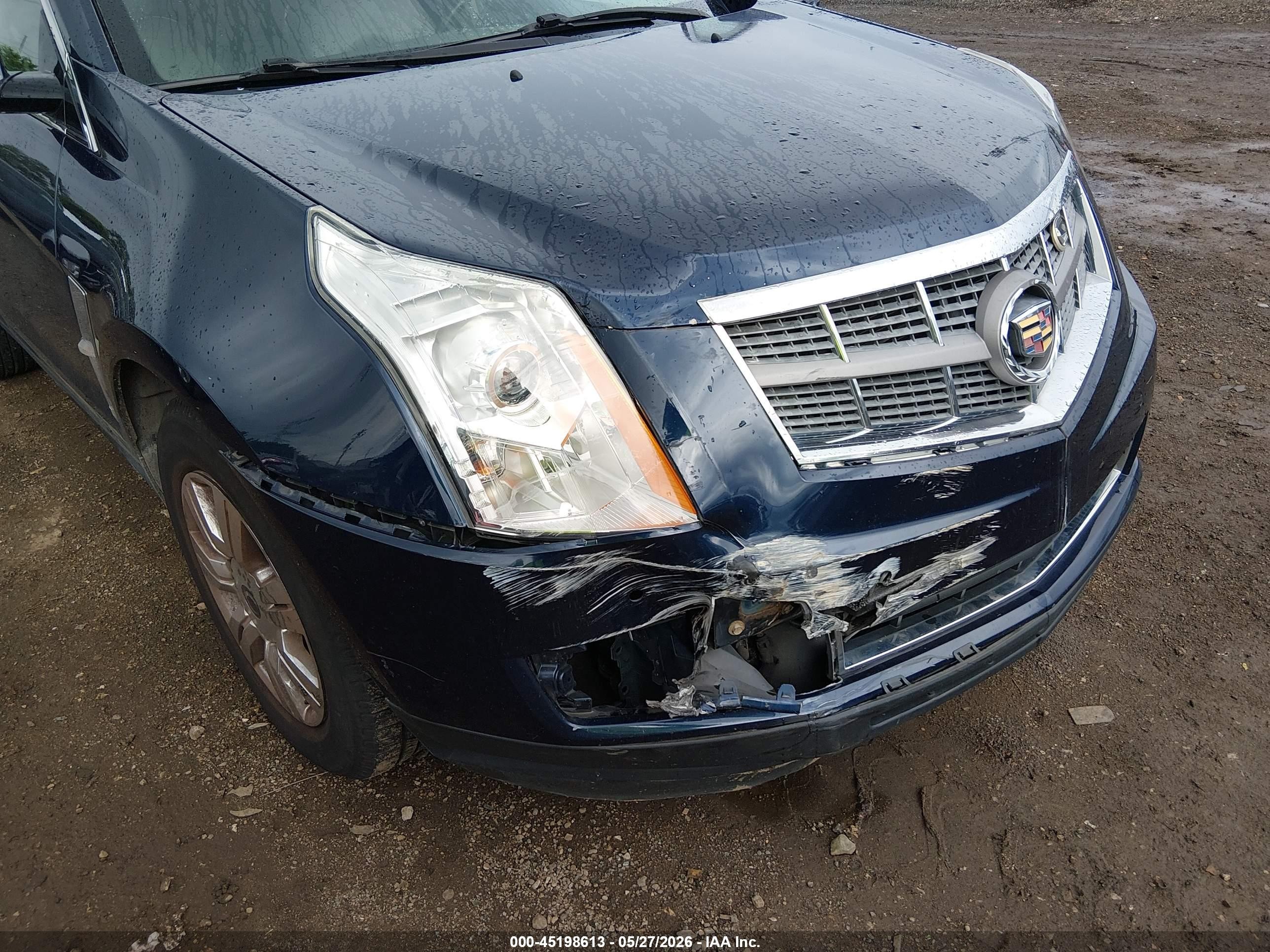 2011 Cadillac Srx Luxury Collection Blue vin: 3GYFNAEY8BS641564