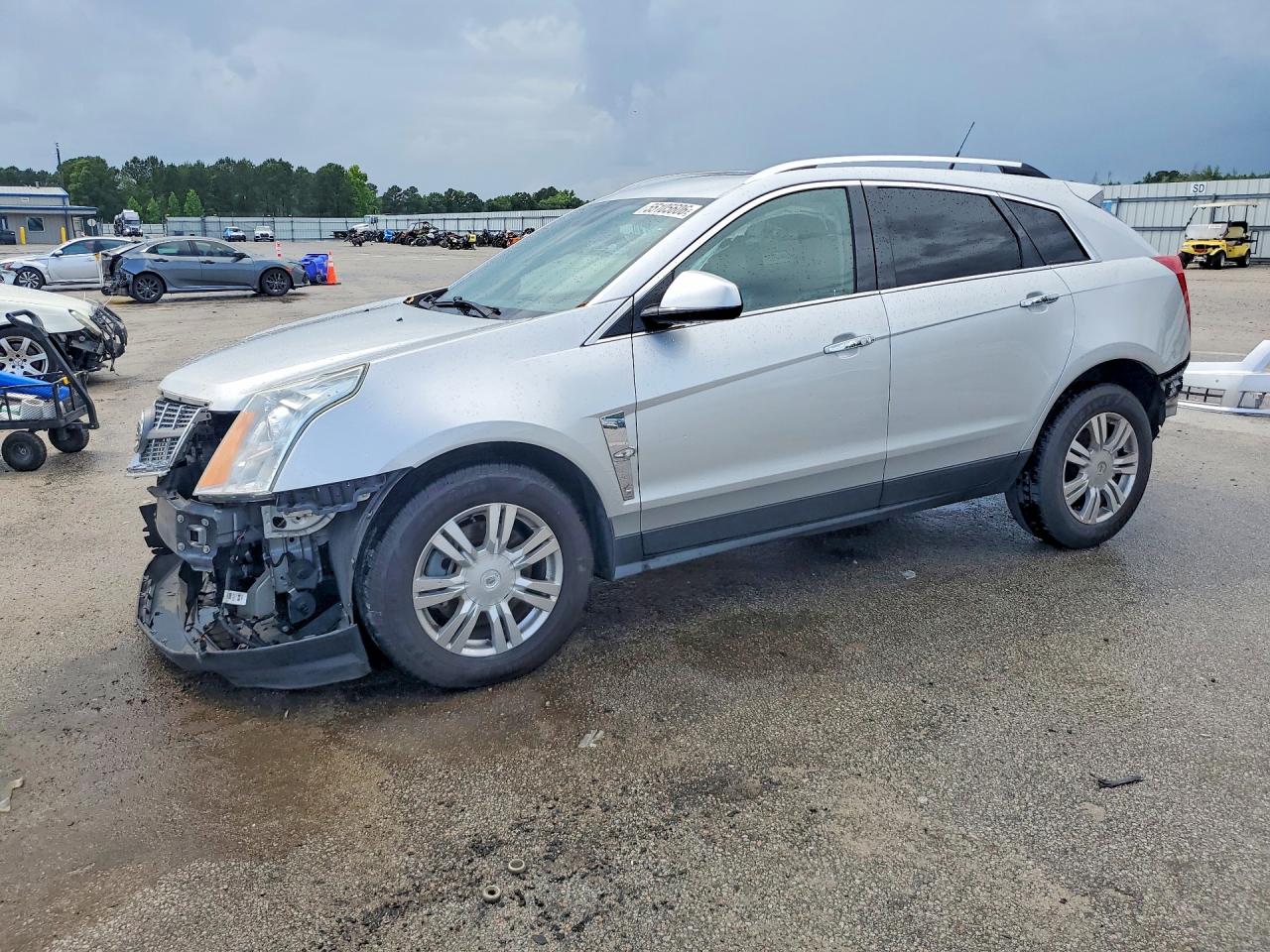 2011 Cadillac Srx Luxury Collection Silver vin: 3GYFNAEY8BS659157