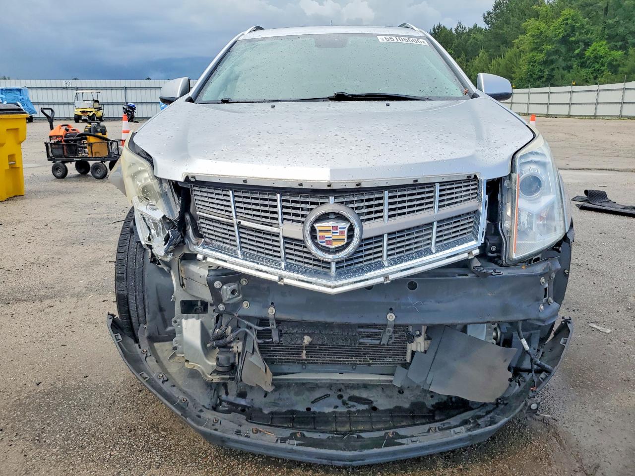 2011 Cadillac Srx Luxury Collection Silver vin: 3GYFNAEY8BS659157