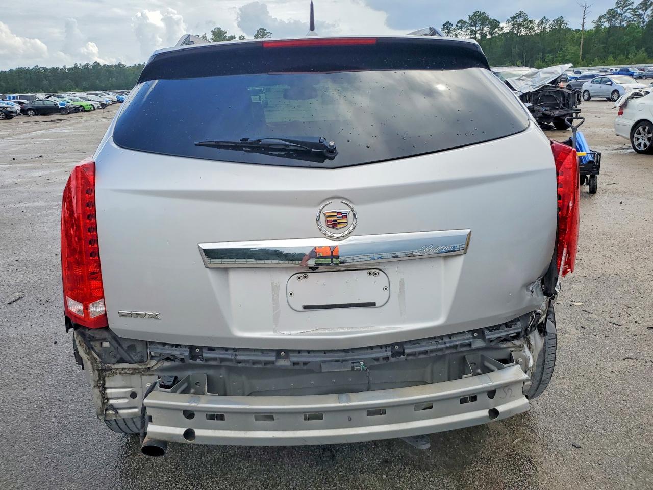 2011 Cadillac Srx Luxury Collection Silver vin: 3GYFNAEY8BS659157