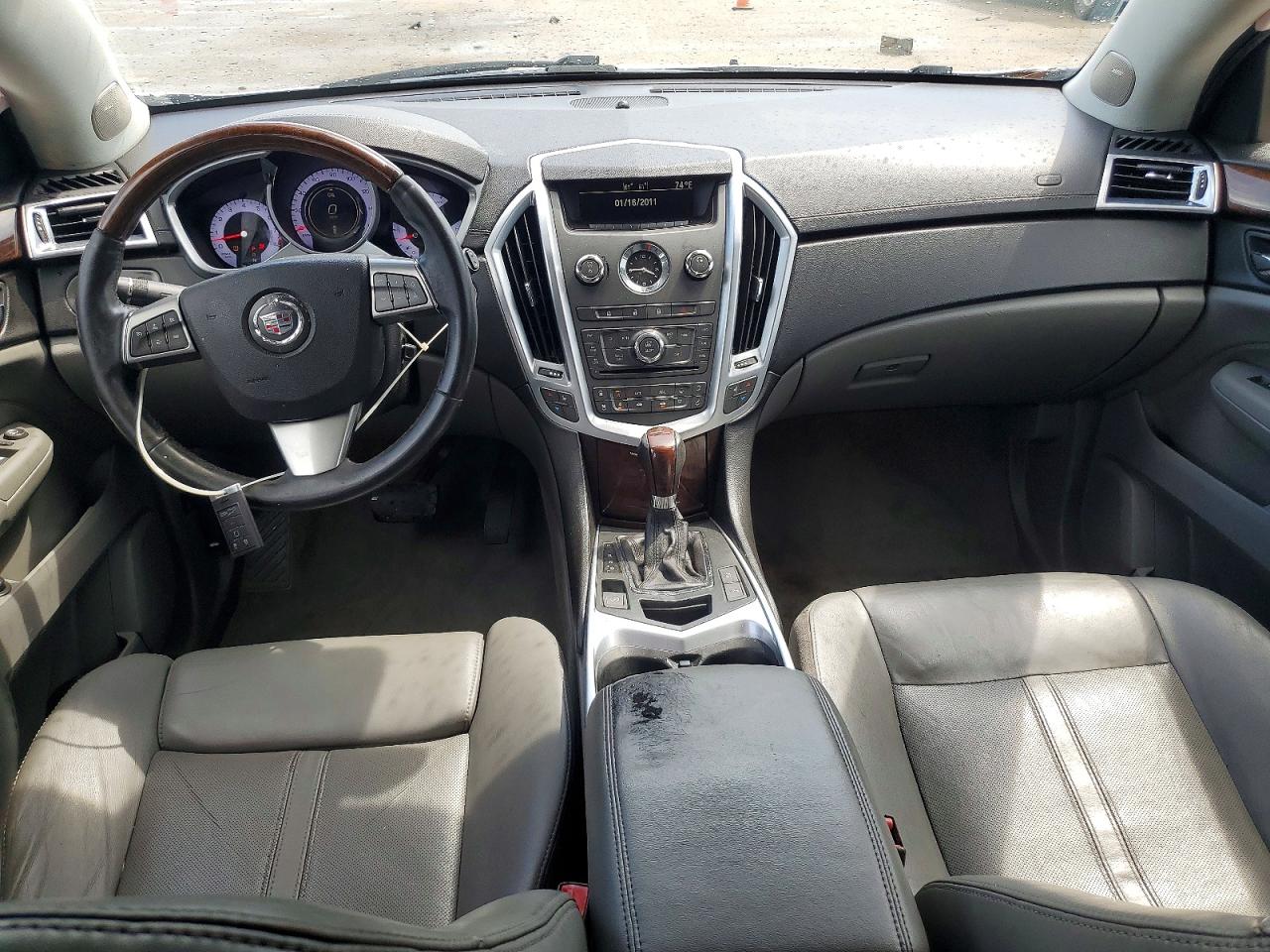 2011 Cadillac Srx Luxury Collection Silver vin: 3GYFNAEY8BS659157
