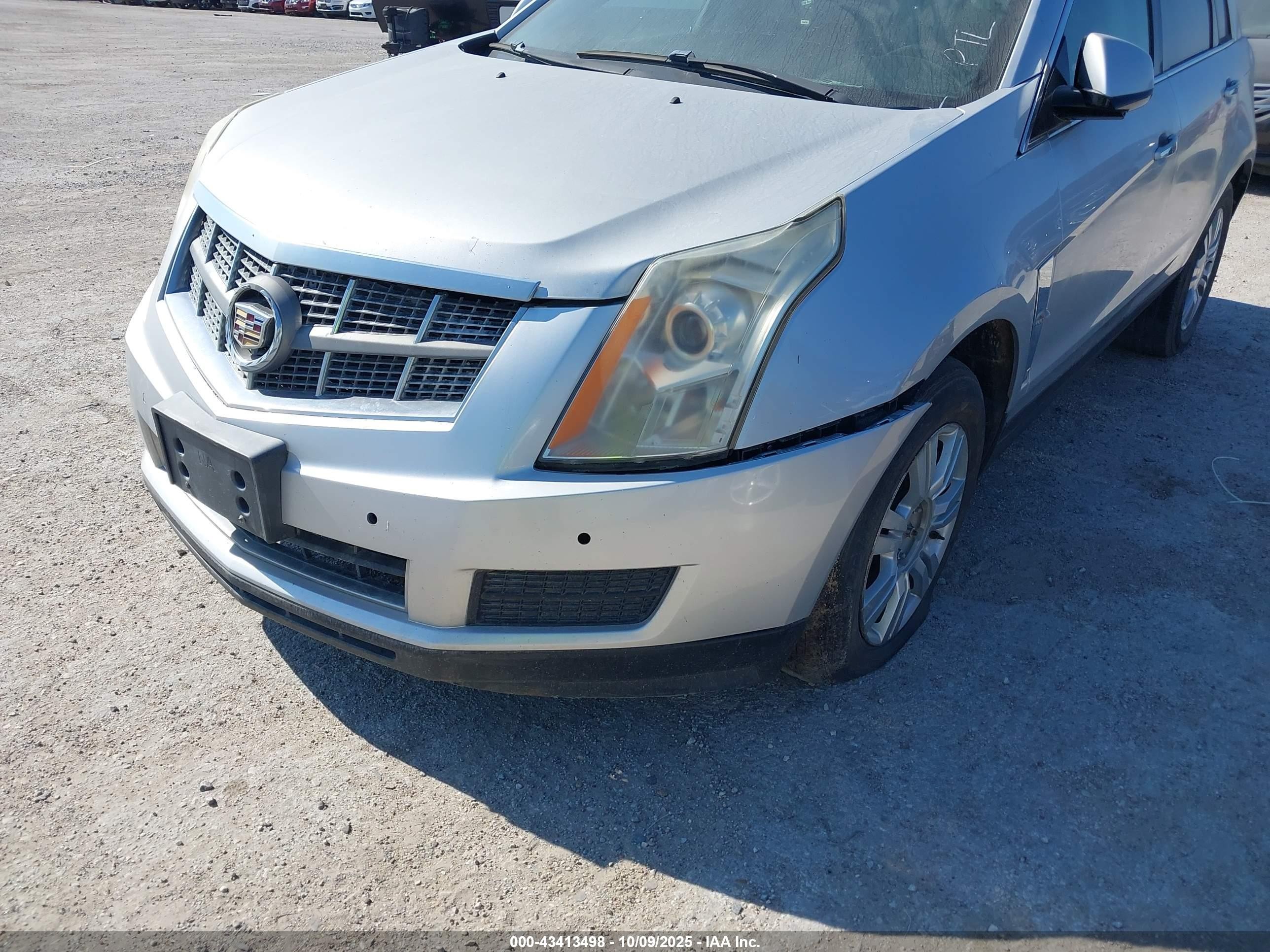 2011 Cadillac Srx Luxury Collection Silver vin: 3GYFNAEY8BS678548
