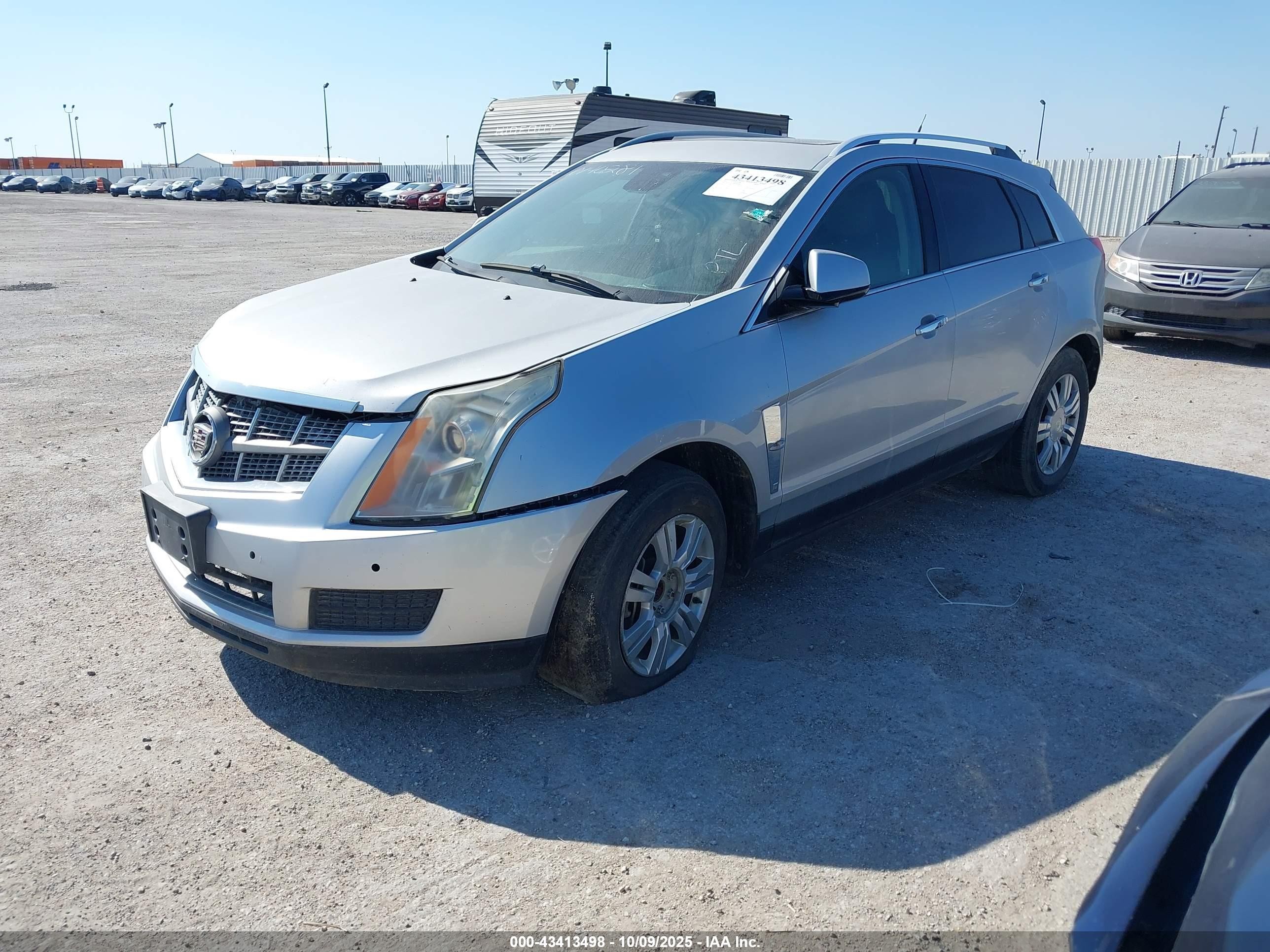 2011 Cadillac Srx Luxury Collection Silver vin: 3GYFNAEY8BS678548
