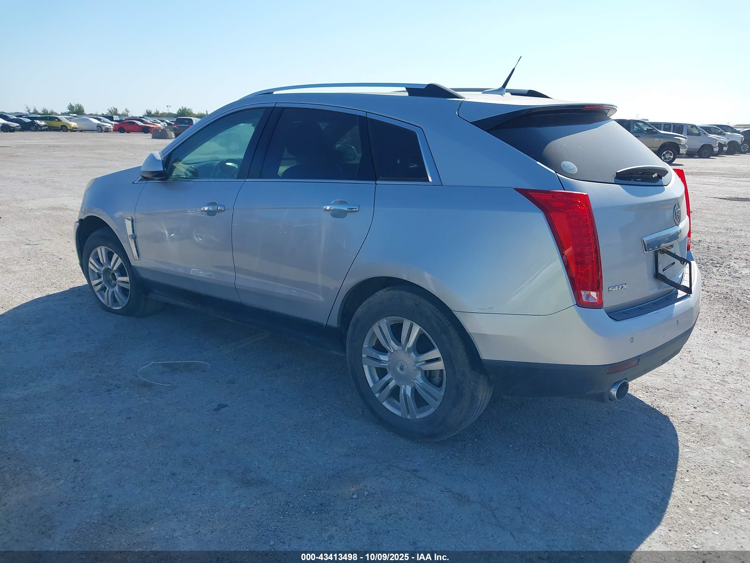 2011 Cadillac Srx Luxury Collection Silver vin: 3GYFNAEY8BS678548