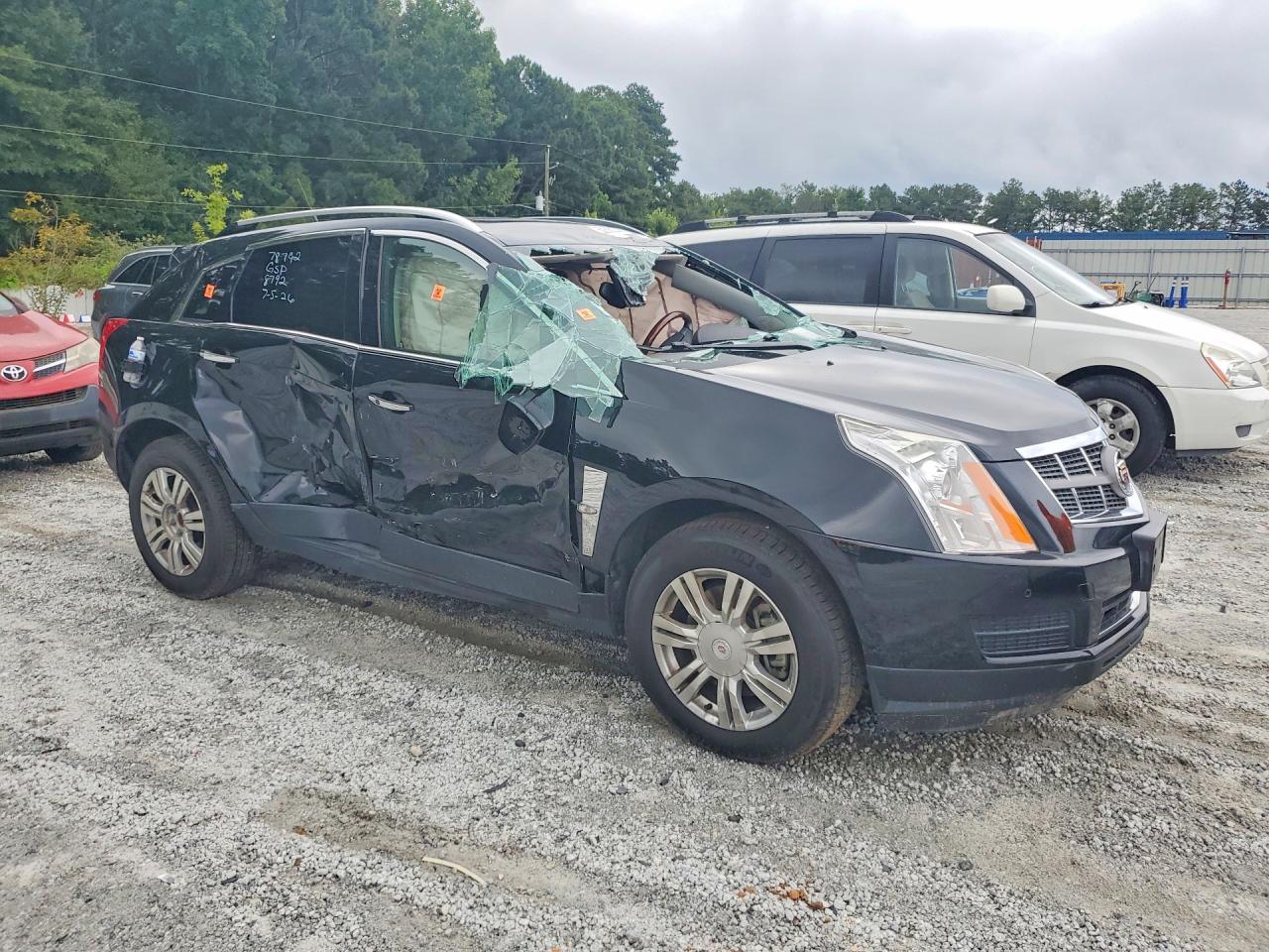2011 Cadillac Srx Luxury Collection Black vin: 3GYFNAEY8BS678792