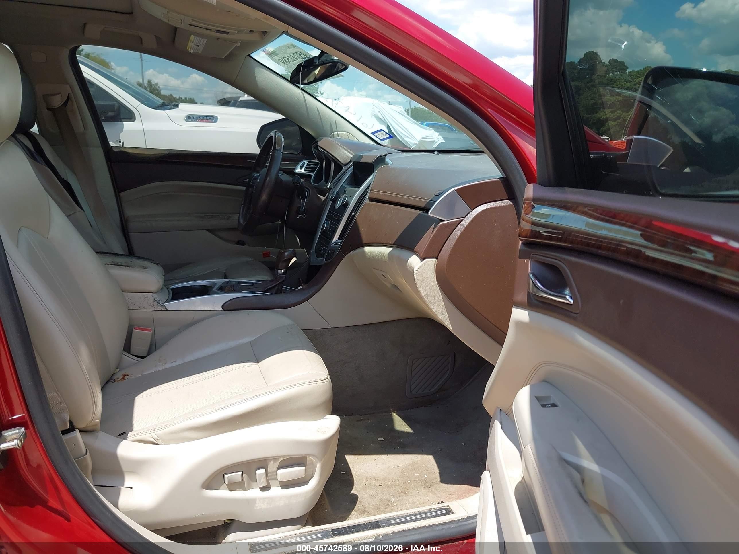 2010 Cadillac Srx Luxury Collection Maroon vin: 3GYFNAEY9AS614727