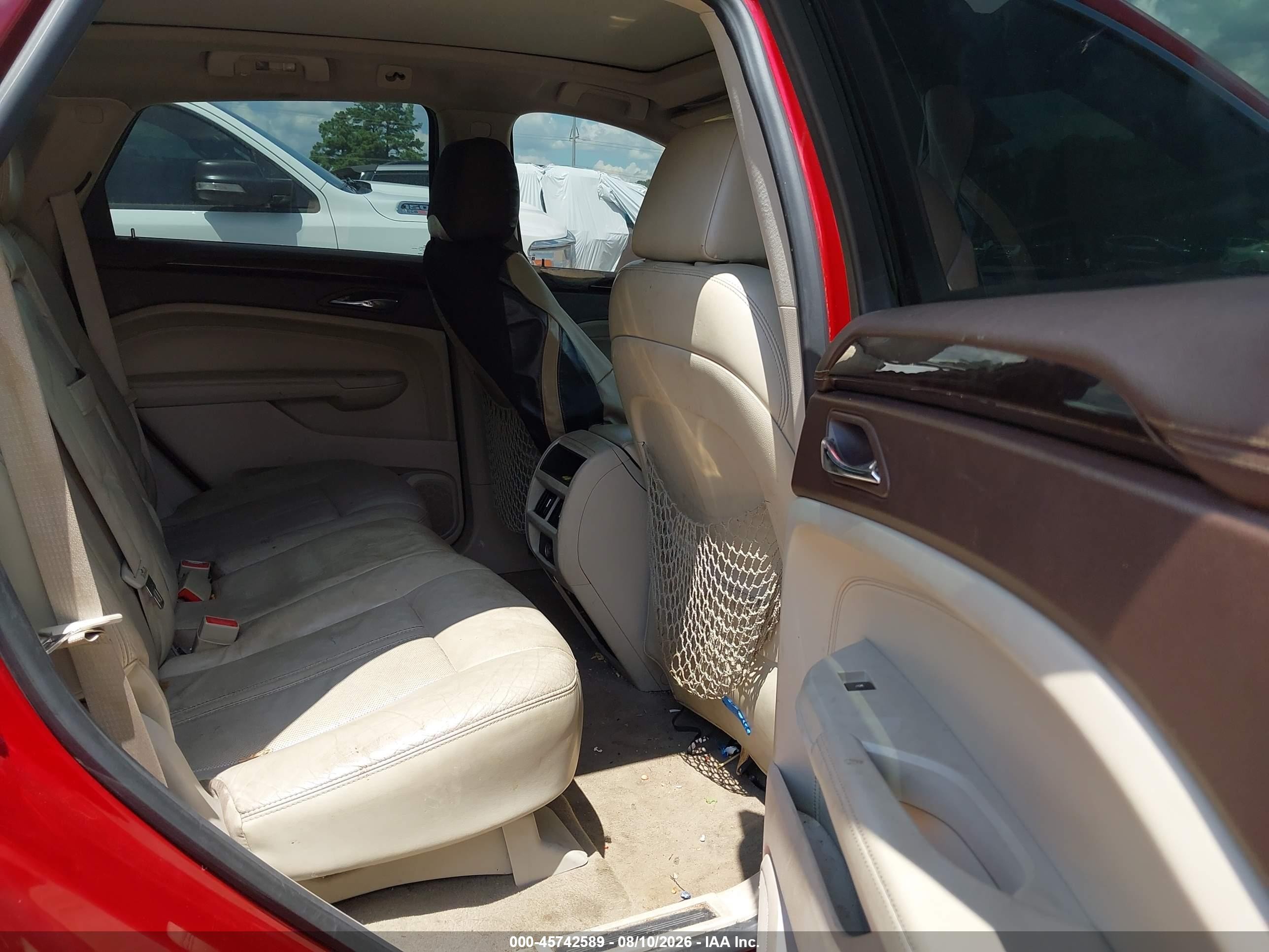 2010 Cadillac Srx Luxury Collection Maroon vin: 3GYFNAEY9AS614727
